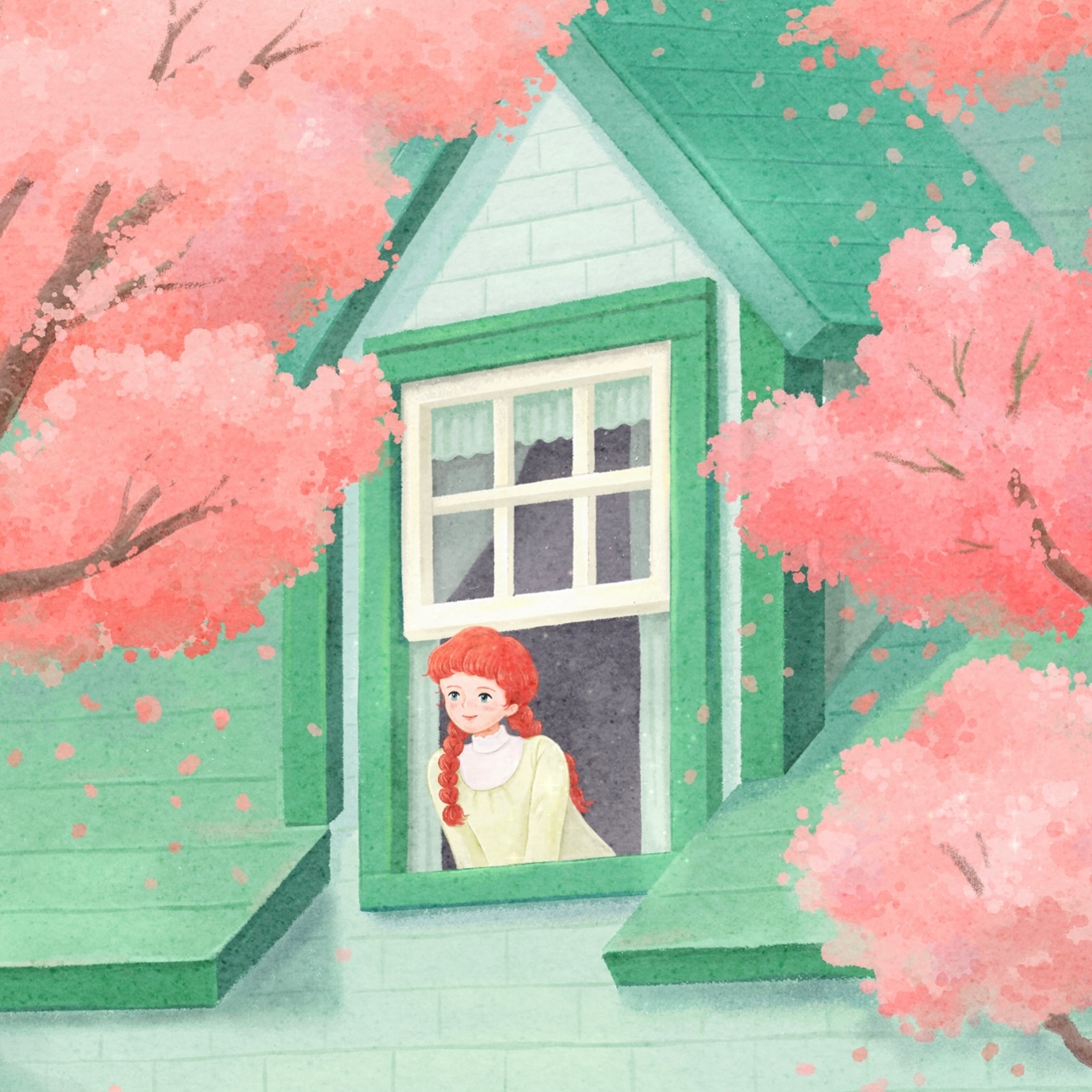 벚꽃놀이 계획 하셨나요?🌸
출간 준비중인 빨강머리앤 컬러링북 속 장면이에요!
크롭 이미지로 선 공개!!✨

#일러스트레이터 #컬러링북 #빨강머리앤 #일러스트작가 #출간준비