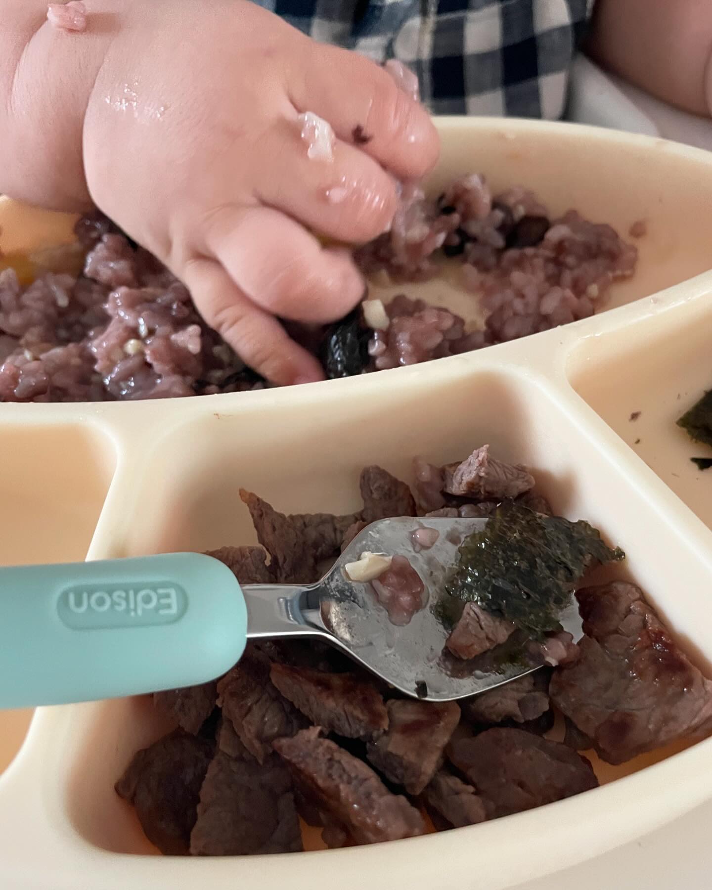 D+381
한우<콩<김, 내일 아침은 주먹밥이다!🍙