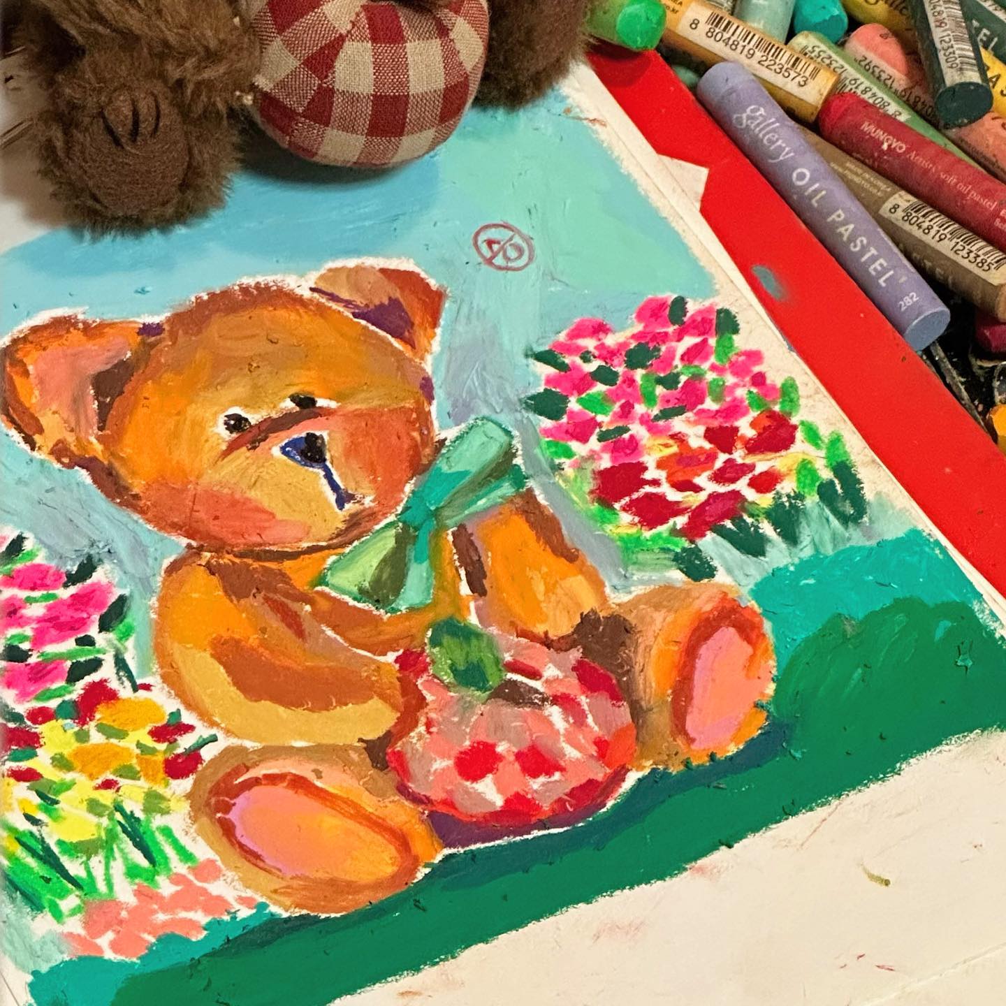 🍎🐻
오늘의 곰돌이는 
사과를 좋아하나보다
넌 빨간사과를 좋아하는구나
나는 초록사과를 좋아해 🍏
-
-
-
-
-
-
-
-
#일상#일기#그림#곰돌이#보이즈베어#오일파스텔#🍎🐻🍏