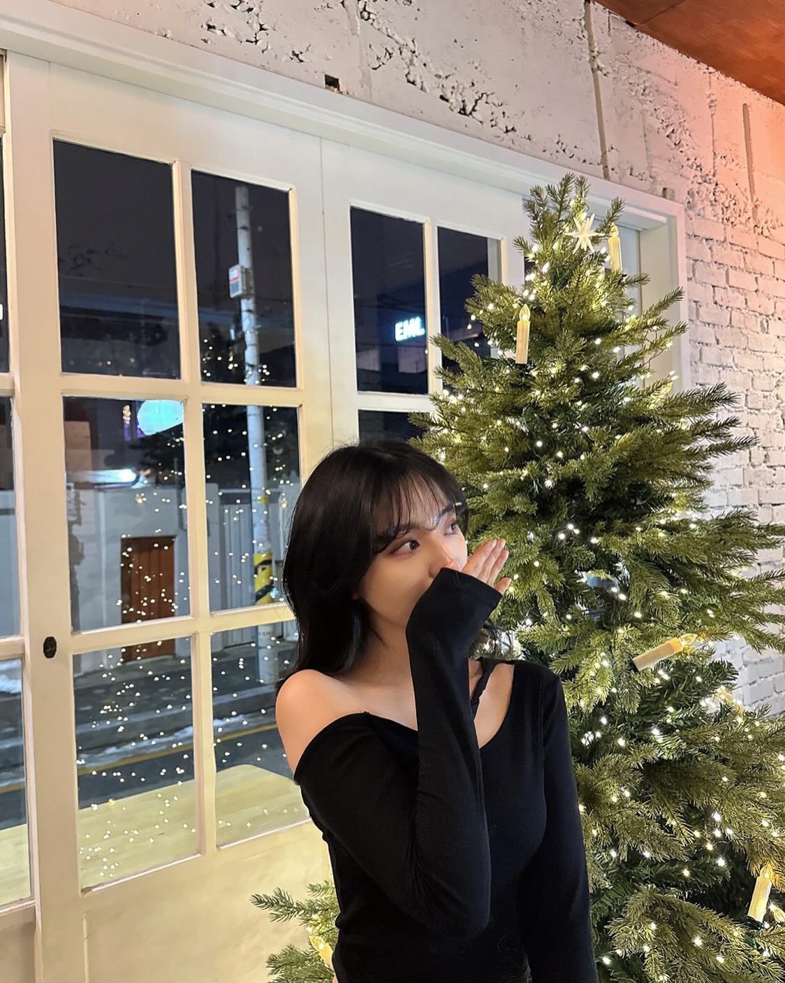 막차 아직 못내림😅🎄