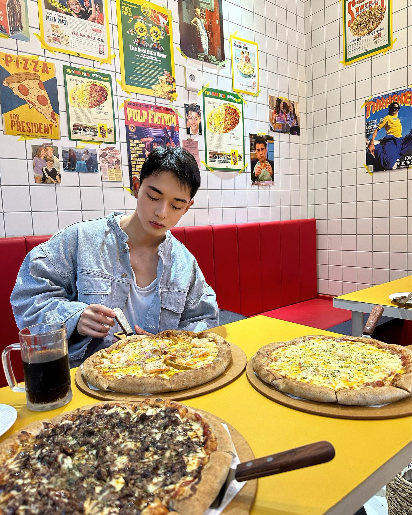 친구가 피자사장이라 좋으다(다 내꺼)
트러플 머쉬룸 불고기피자 꼭👍🏻👍🏻
🍕twomanpizza_official 
.
.
.
#피자 #피자맛집 #시흥맛집 #은계맛집 #투맨피자 #pizza #pizzalover