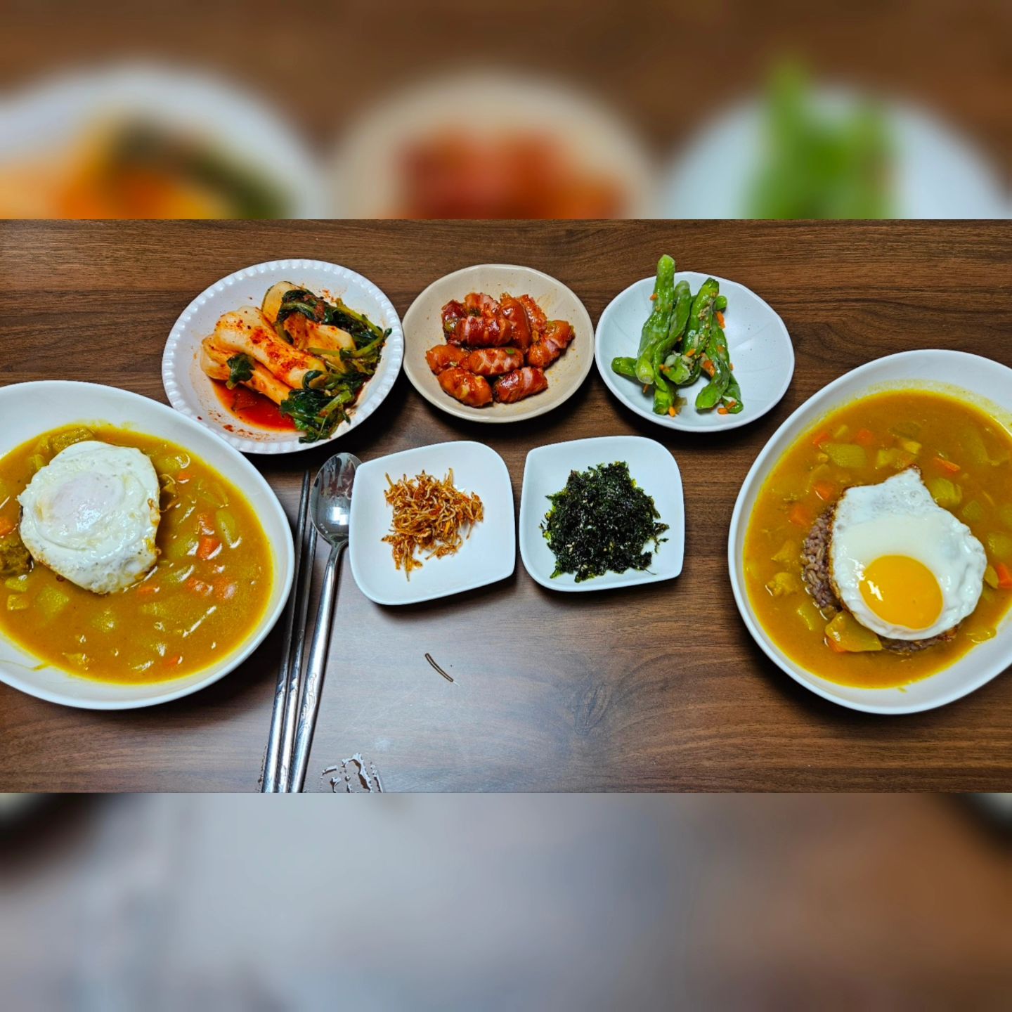 #신혼밥상
.
맛있게 잘 먹으니 #🍚
밥 차리는게 행복하구나
맨날 맛있는거 해줄께
.
#카레
#알타리김치
#꽈리고추찜
#멸치볶음
.
맛있는거 많이 해줄라면
더 열심히 일해야겠구나
.
#신랑덕후그램
#신혼스타그램