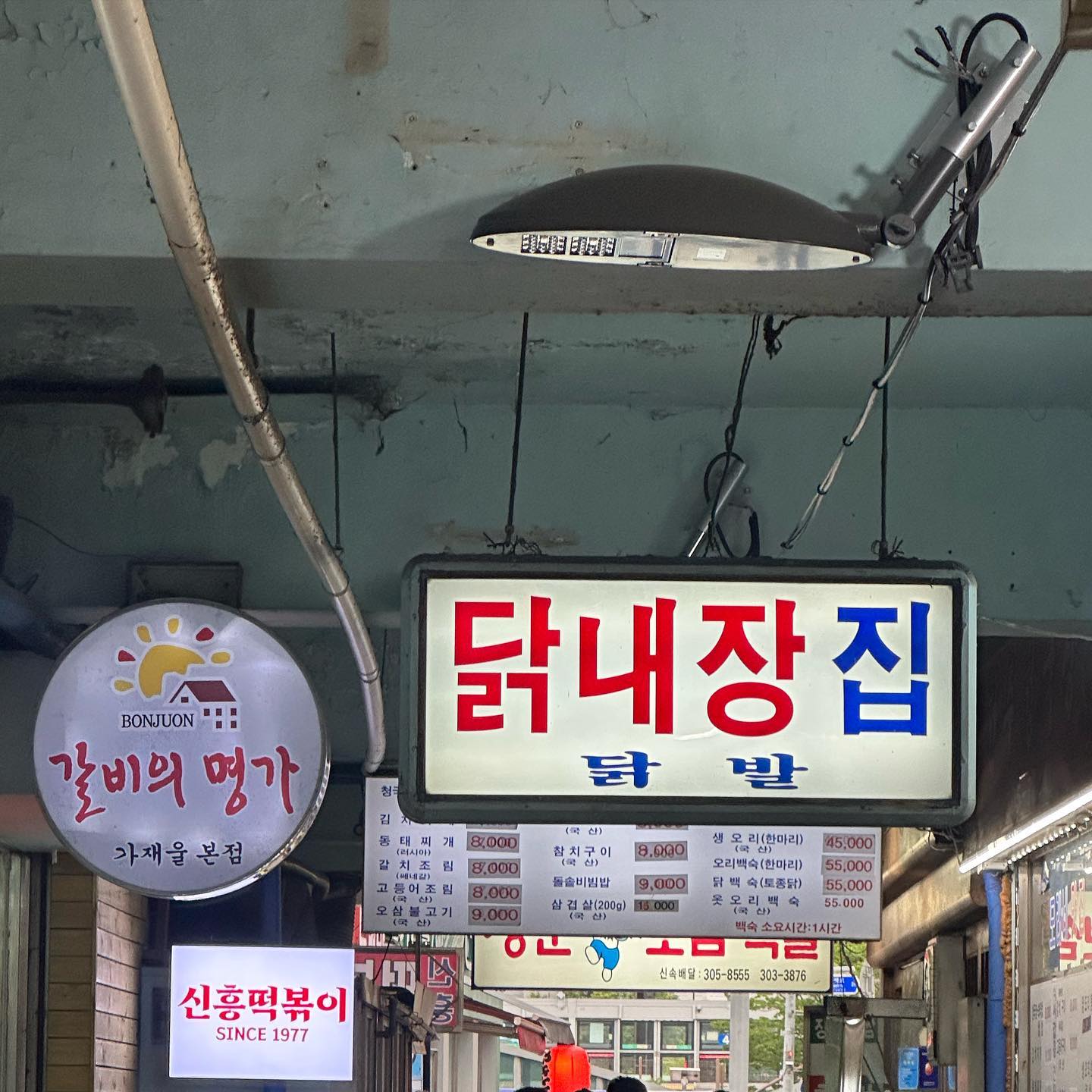 닭은 정말로 버릴게 하나도 없어요😏 이름 한번 정직한 #가좌역 #닭내장집 🐓

닭요리의 끝판왕을 만날 수 있단 소식에 당장 가좌역까지 달려가서 만난 장소🐔

📍닭내장집
서울 서대문구 수색로 28-5

문 여는 순간 바글바글 끓고 있는 영롱한 닭발의 모습에 마음을 뺏겼다. 이 집에 왔으면 에피타이저로 닭발 한접시는 먹어주는게 국룰💫인위적인 매운맛이 아닌 고추가루의 칼칼한 매운맛에 중독된 듯 닭발을 뜯다보면 이 집의 메인인 닭내장탕이 등장!🌶️

꼬들한 닭모래집에 닭알까지 골라먹는 재미에 푹 빠져들면 어느새 쫄면사리까지 호로러록 먹고 있는 나를 발견한다🌚

마지막으로 K디저트 볶음밥까지 긁긁 먹어야 풀코스로 닭을 즐겨봤구나 말할 수 있다!! 시장감성을 좋아하고 내장을 좋아한다 하는 사람이라면 날 좋은 요즘 꼬옥 방문해야할 장소로 추천한다!!😏

#탄톨맛집 #가좌역맛집 #가좌역시장 #닭내장집 #닭내장탕 #서울닭발맛집 #닭내장탕맛집 #가좌시장 #가좌시장맛집 #서대문구맛집 #공덕맛집 #맛집추천 #먹스타그램 #소통 #선팔맞팔