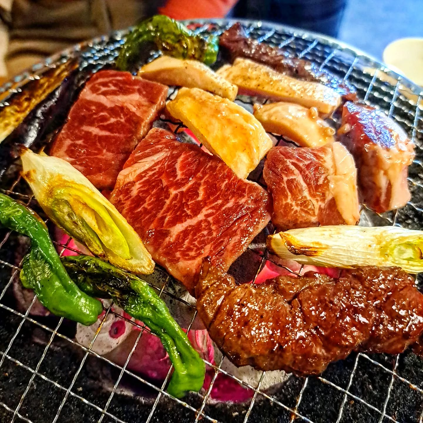 재일교포식 정통 야끼니꾸 맛집 <백삼호>
최근에 먹어본 야끼니꾸 중에 가장 맛있었던 집 추천드려요!

건대입구역과 구의역 사이에 위치해있는 백삼호인데 여기 야끼니꾸 정말 맛있어요!

안창살, 살치살, 오드레기, 삼겹살, 항정살을 먹어봤는데 강력한 숯불에 구워먹으니 정말 만족이에요

양념이 너무 잘되어있고 이걸 숯불에 구웠을때 정말 살살녹는 극강의 맛을 볼 수 있어요

야끼니꾸는 무조건 소고기가 정답이라고 생각했는데, 여기는 돼지고기도 진짜 미쳤어요! 돼지고기 야끼니꾸는 처음먹어봤는데 항정살이 특히 미쳤어요

식감과 맛이 완벽하니 꼭 드셔보시길 추천드려요

오드레기도 처음 먹어봤는데 요거는 꼬들꼬들한 식감이 아주 매력있어서 이것도 추천하는 부위에요

소스는 간장소스, 고추마늘소스, 된장소스로 총 세가지가 있는데
각각의 어울리는 소스 설명이 있으니 기호에 맞춰 찍어드시면 참 좋아요

위치
서울 광진구 자양동 794
.
.
.
#백삼호 #건대야끼니꾸 #건대소고기 #건대생맥주 #건대고깃집 #건대화로구이 #건대가성비맛집 #자양동고깃집 #자양동소고기 #자양동생맥주 #먹스타 #먹스타그램 #먹팔 #먹팔맞팔 #먹팔해요 #먹스타맞팔 #먹스타소통 #좋아요반사 #좋반 #좋아요테러 #데이트코스 #likeforlikes #맛집추천 #맛집스타그램 #맛스타그램 #맛집