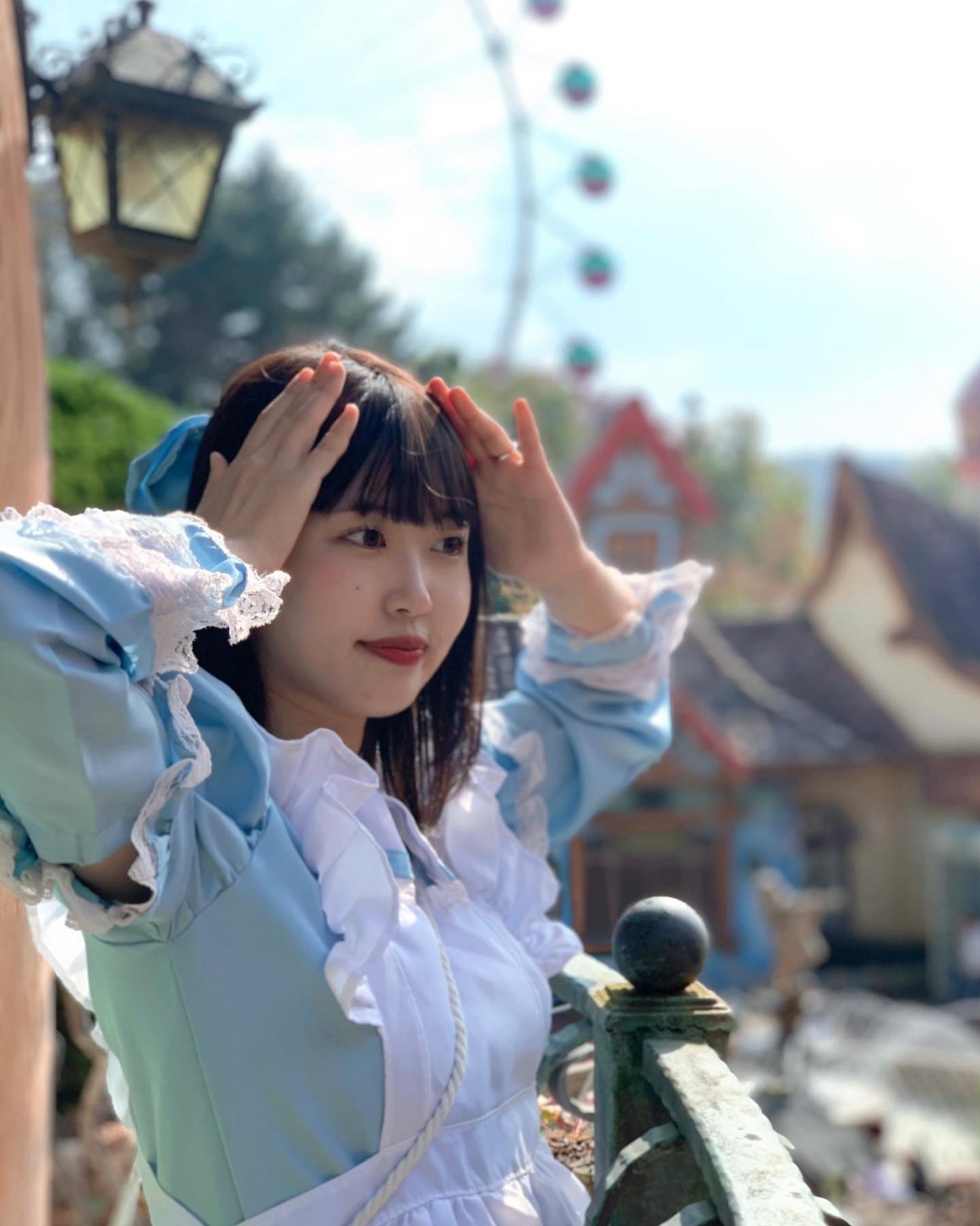살쪄서 궁궐에 못들어가는 공주님 체험 ^^,,,, ㅋㅋ 🩵🤍