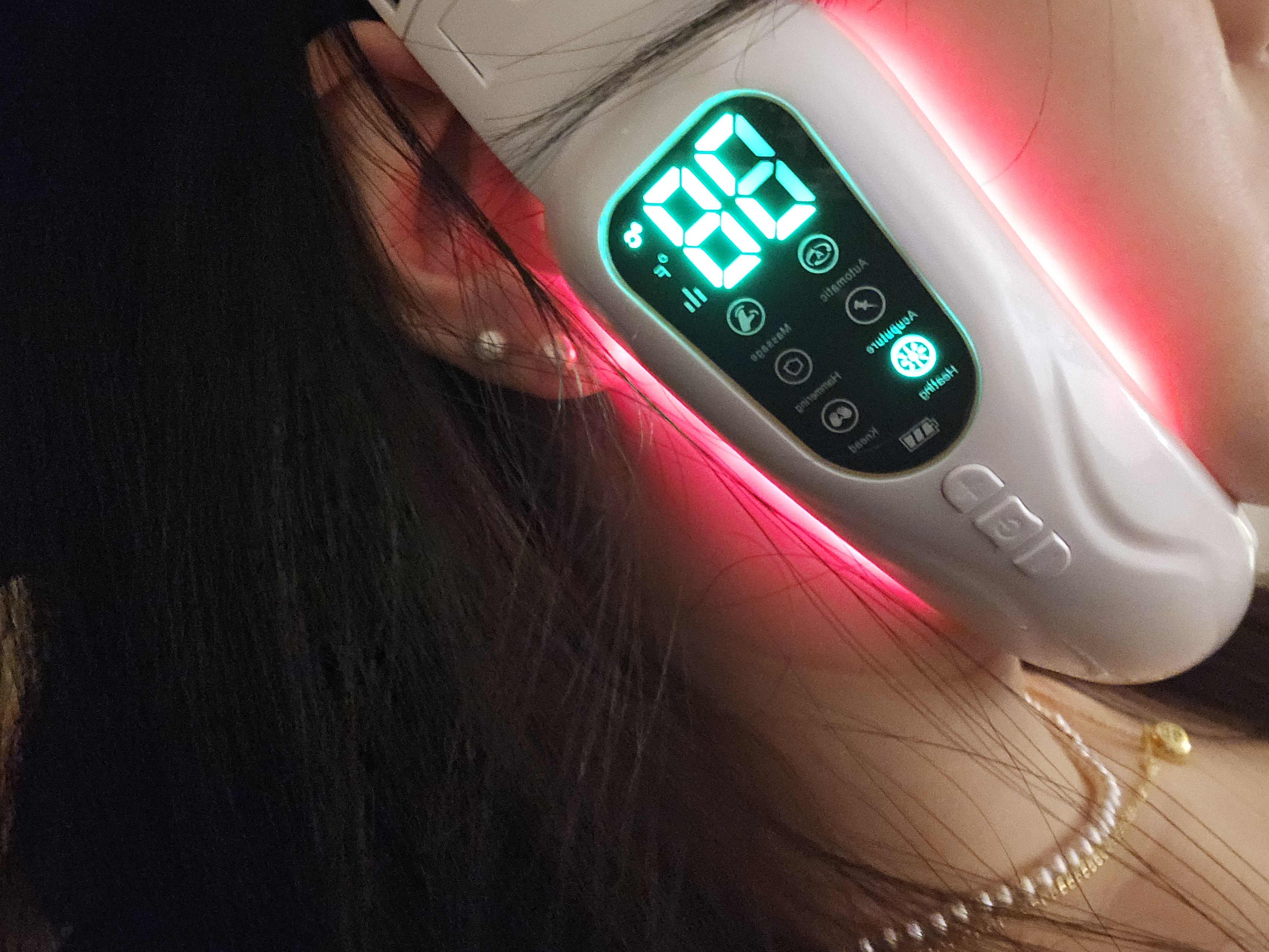 [레비브] EMS+LED 브이라인 리프팅밴드