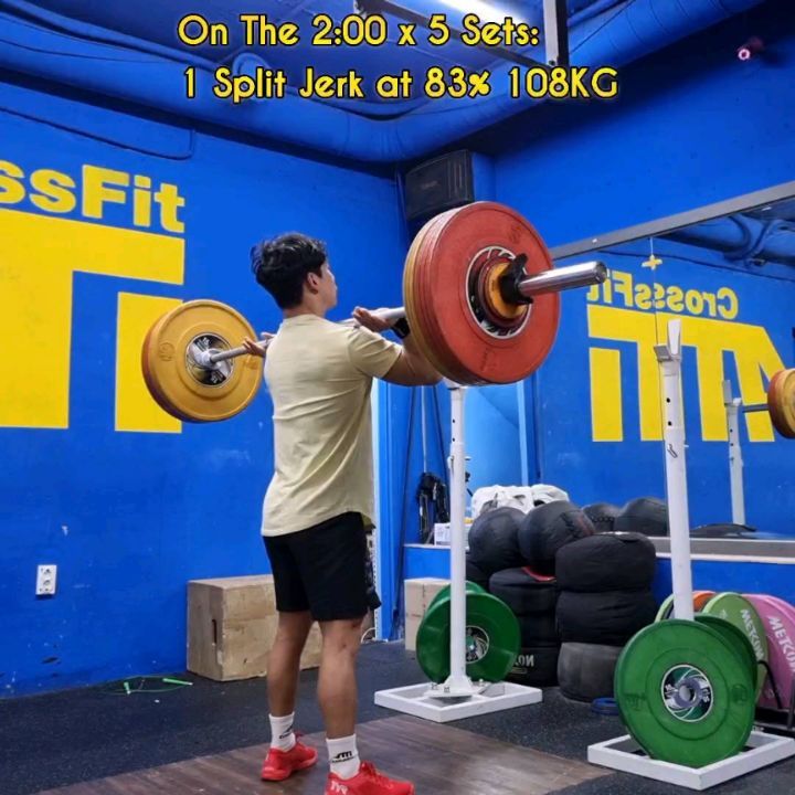 #꾸준함의힘 💪
2024 S-105 C&J-140 들기🤭

#핏터스월드 #알통그립 #알슬릿 #크로스핏아띠