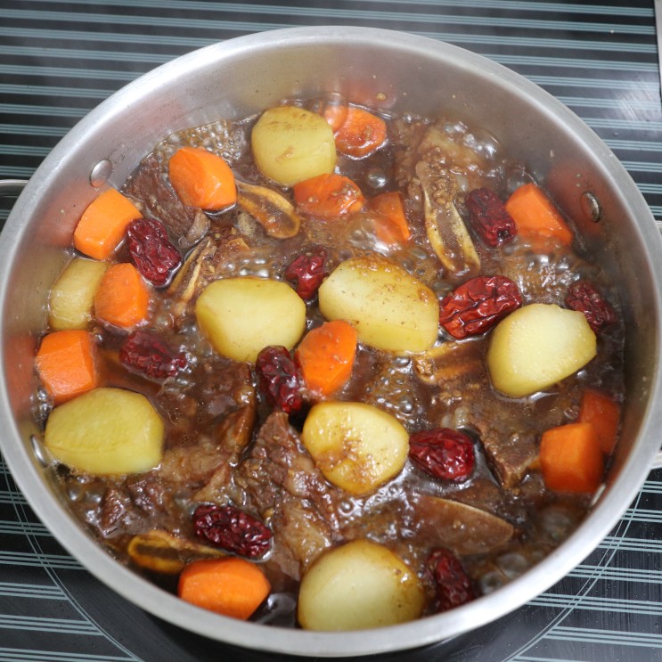 한우파파 LA갈비 1kg 꽃갈비 갈비찜 만들기 양념 쉬워