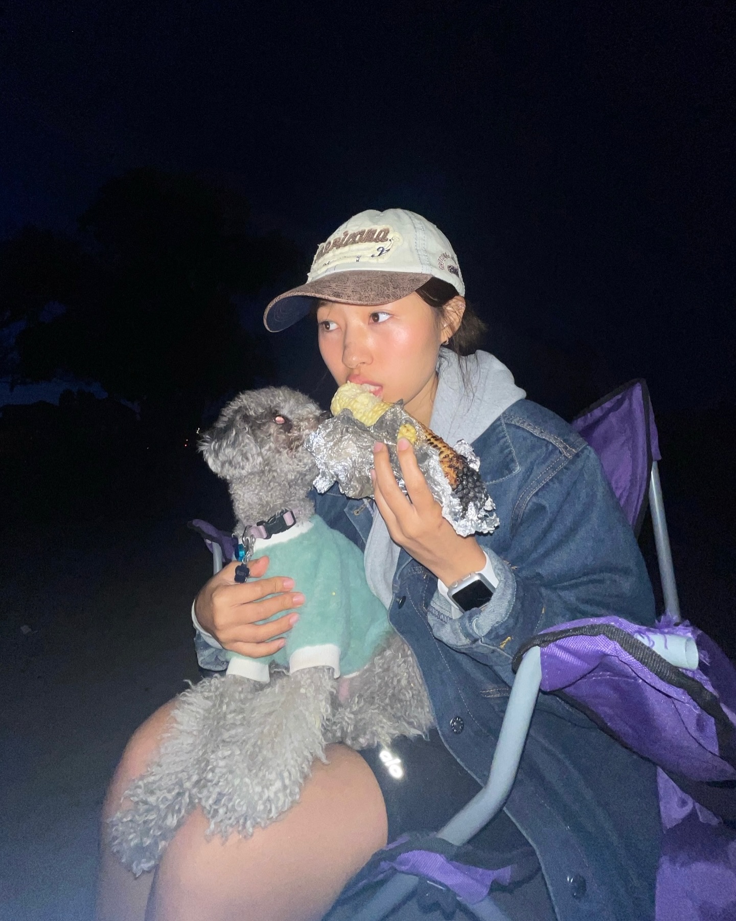 Love how there's so much to enjoy in a life 
with loved ones besides sharing a corn 🌽 !