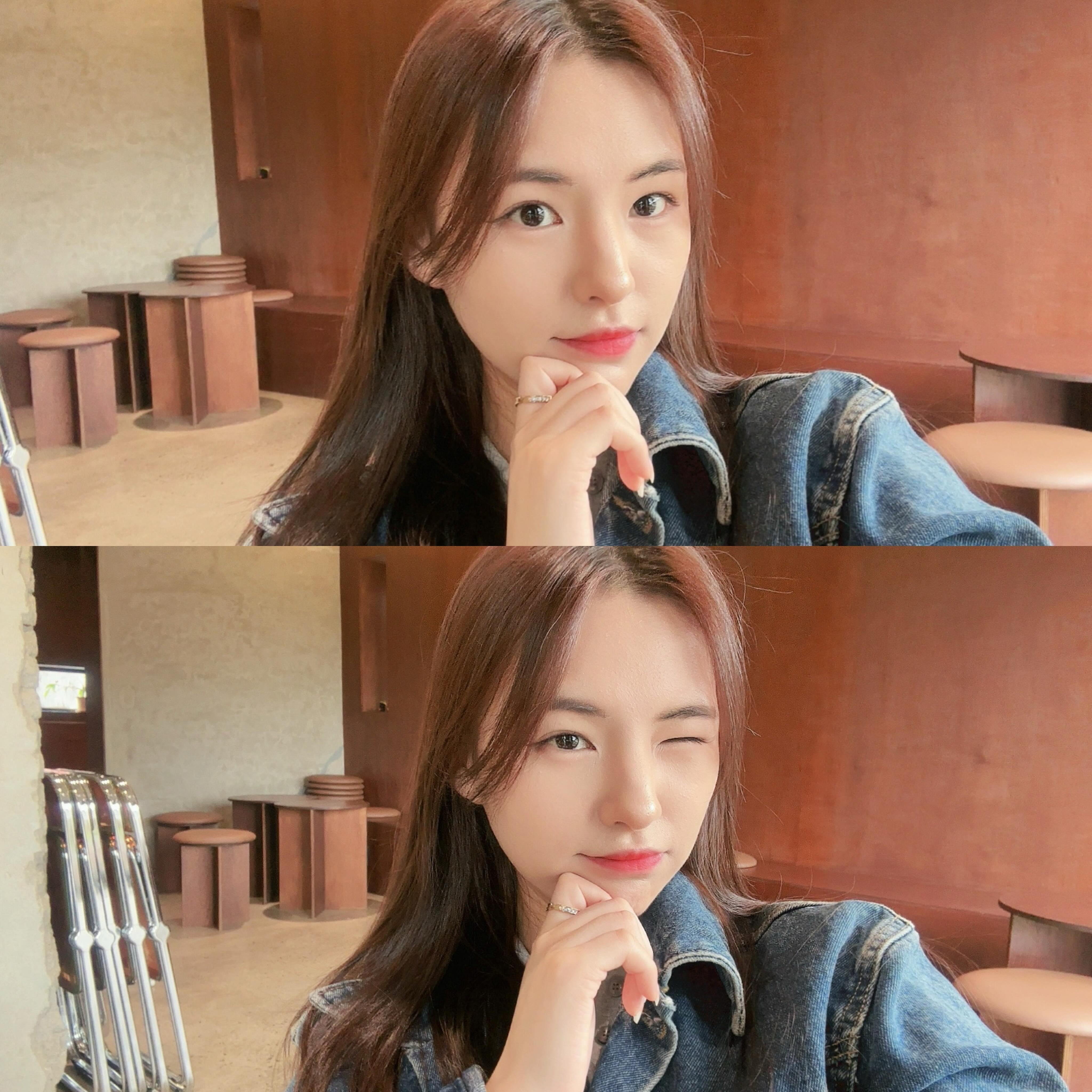 셀카 오랜만이ㅎㅑ...🐰🤍