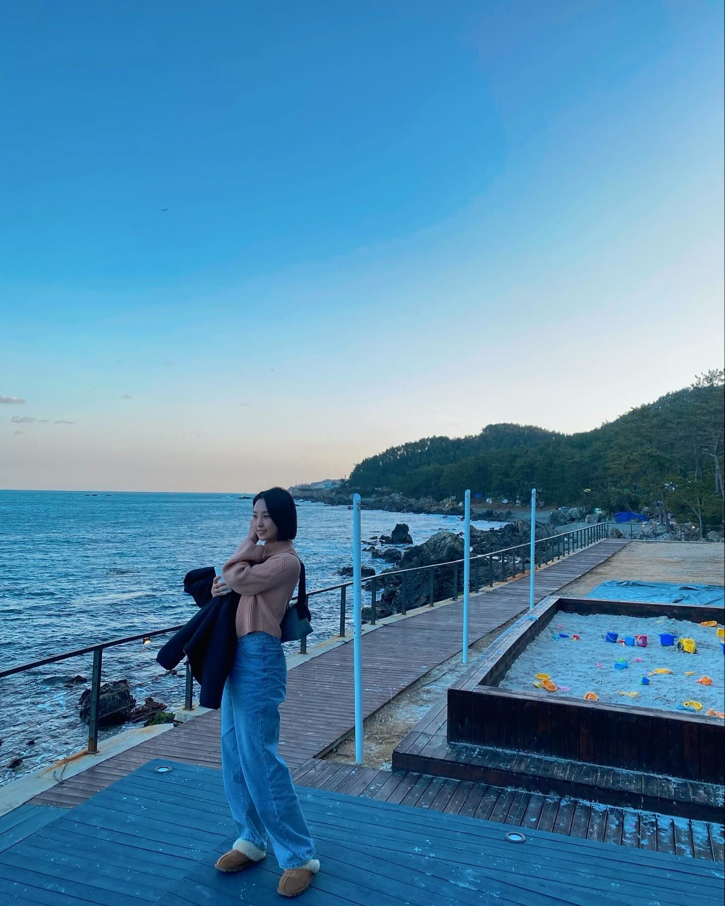20240302 갑자기 부산 🌊 어디까지 추워지는거에여….?