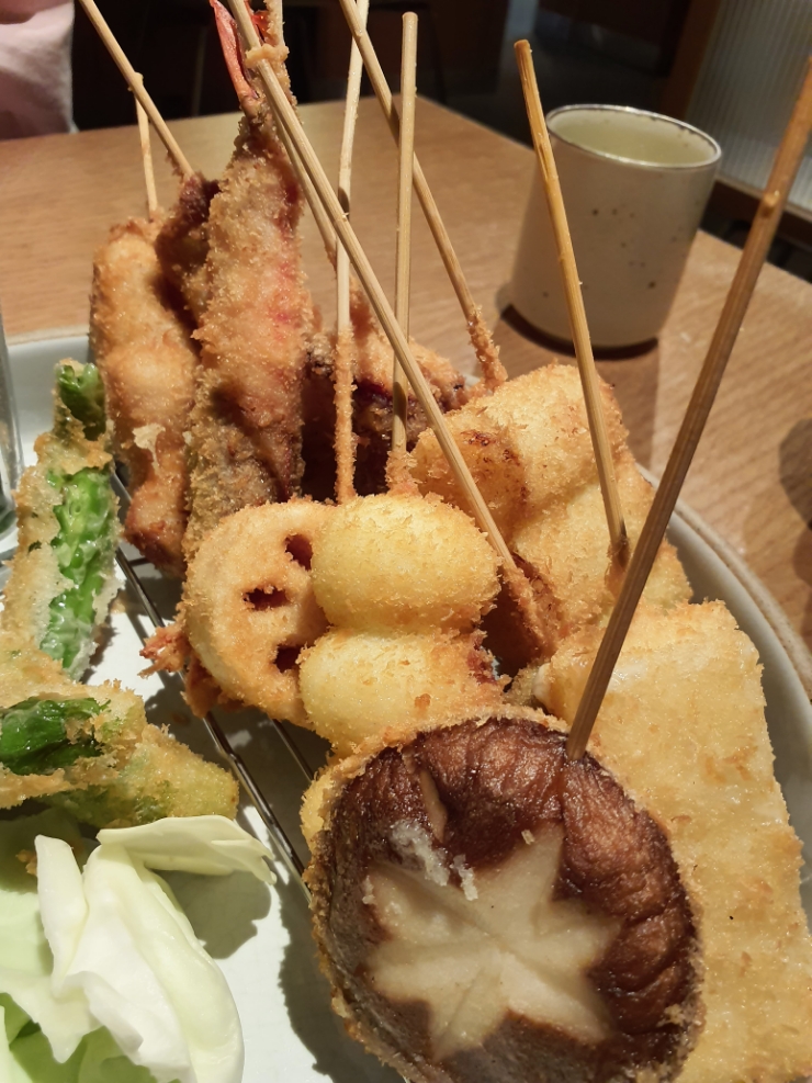 [한남] 한남동 일식, 쿠시카츠 맛집 '분지로'