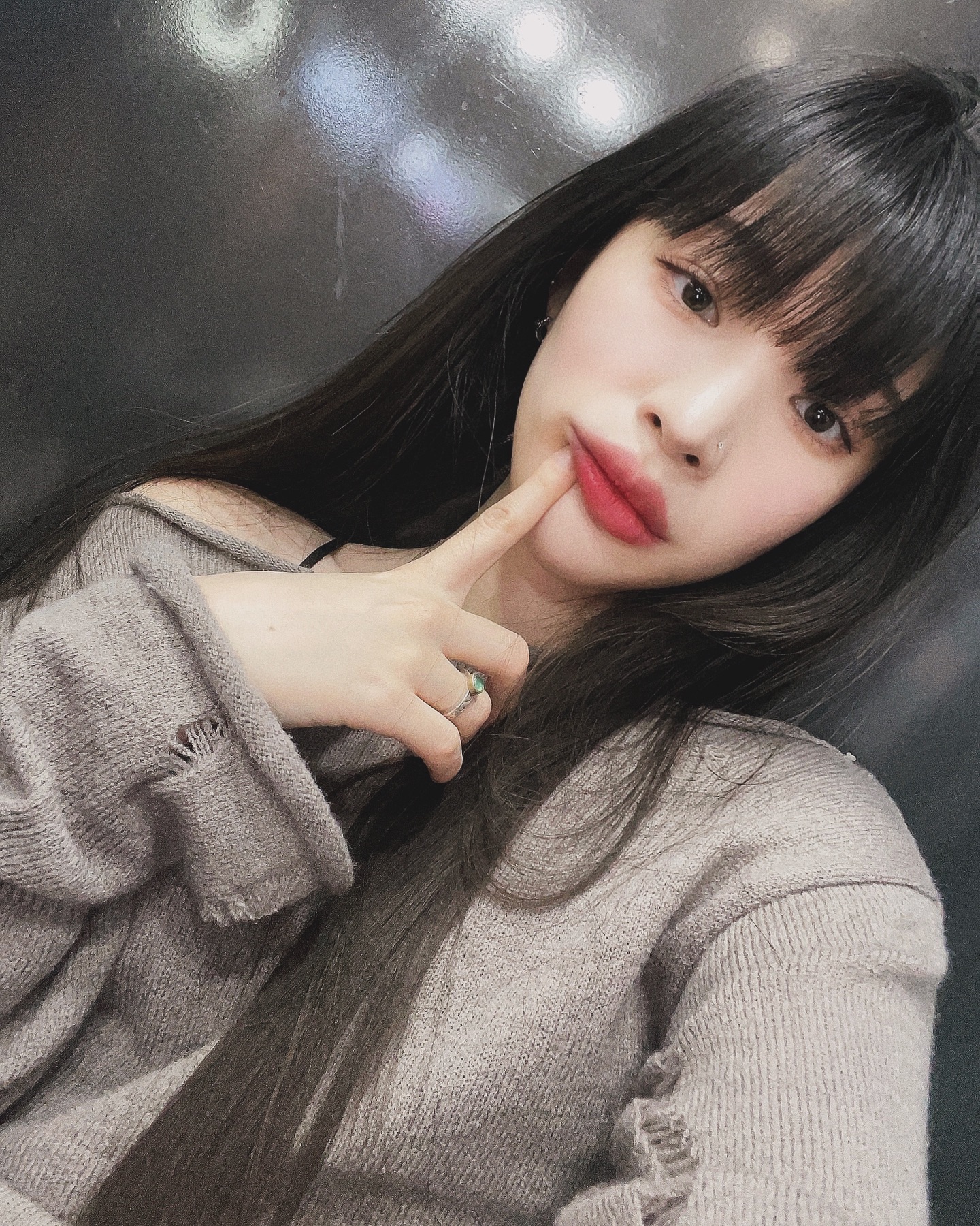 아짐마 귀엽지,,