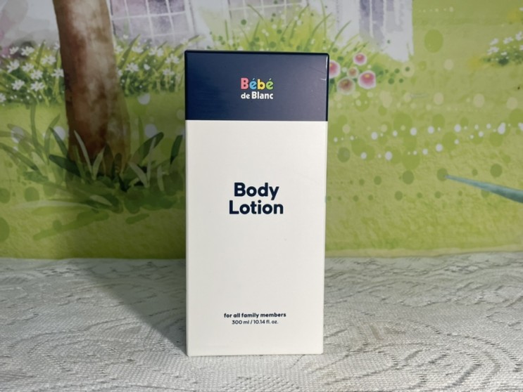 Review) 베이비로션, 아기 바디로션 추천 - 베베드블랑 바디로션