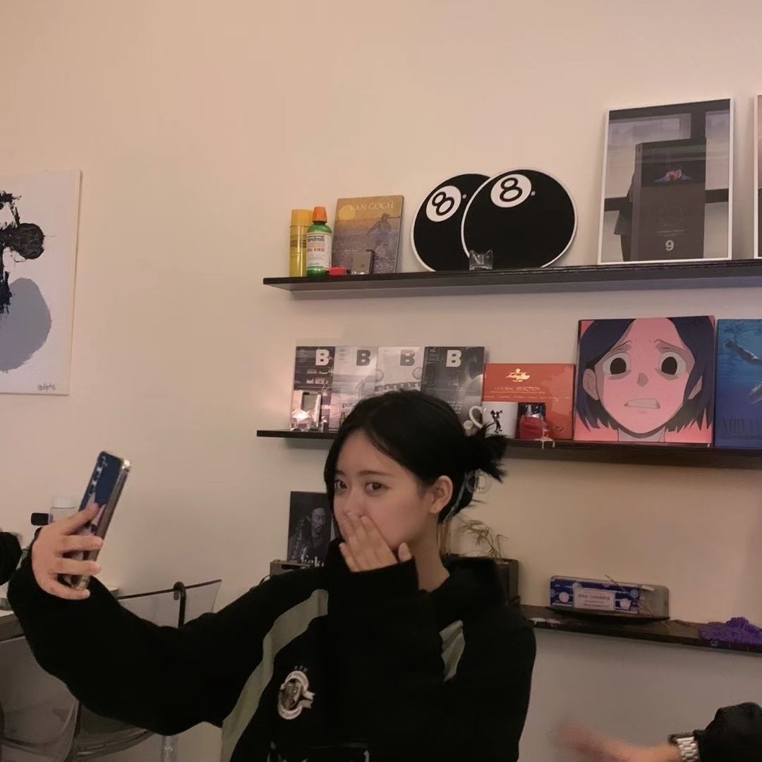 취하면 이마가 빨개지는편🙈