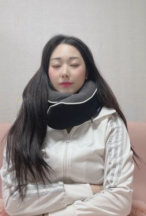 [실버채] 기내용 목베개