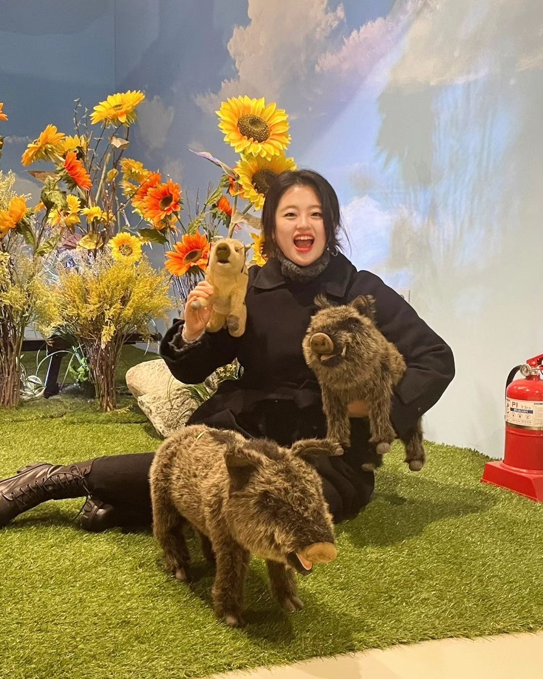 #🐗 #ㄱㅇㅇ #신나 #🪅 #정글의법칙 #포토스팟 #보문단지 #경주여행 #경주 #미디어파크 #sunflower #❤️