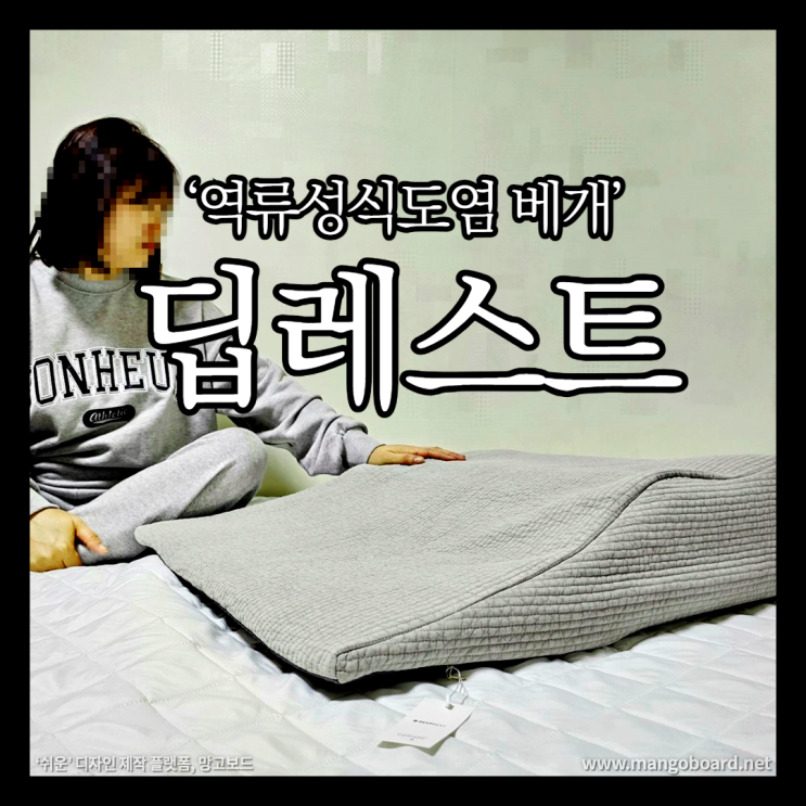 위산역류방지 딥레스트 역류성식도염 베개