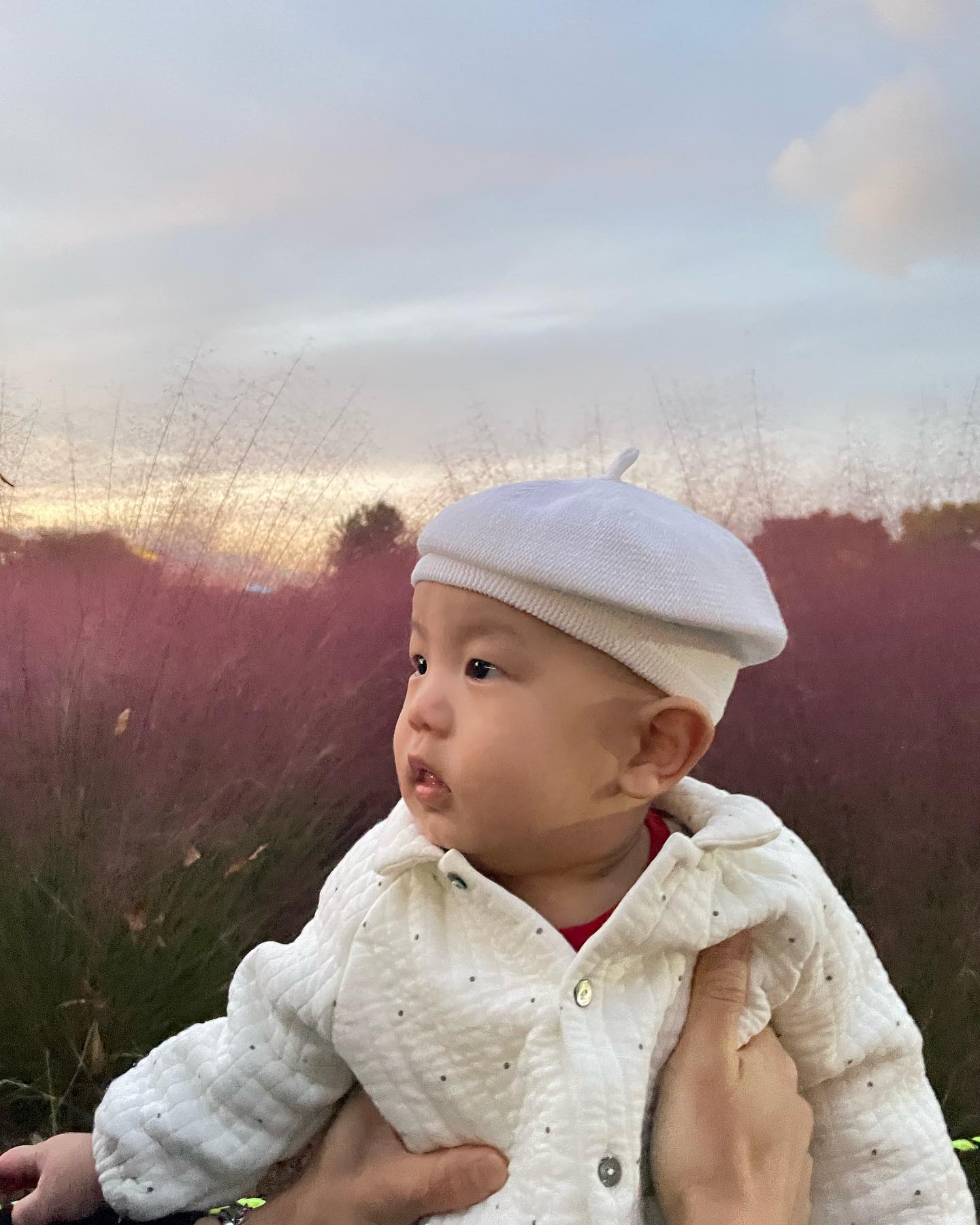 D+ 272
아빠랑 둘이서만 보러왔었던 핑크뮬리, 이제는 셋이서 함께!💕
익숙한 곳도 지우와 함께면 새롭고
잔잔한 공간도 역동적으로 바뀌게 되는 마법☺️
엄마는 다이어트중이니까 마지막컷에 살짝〰️