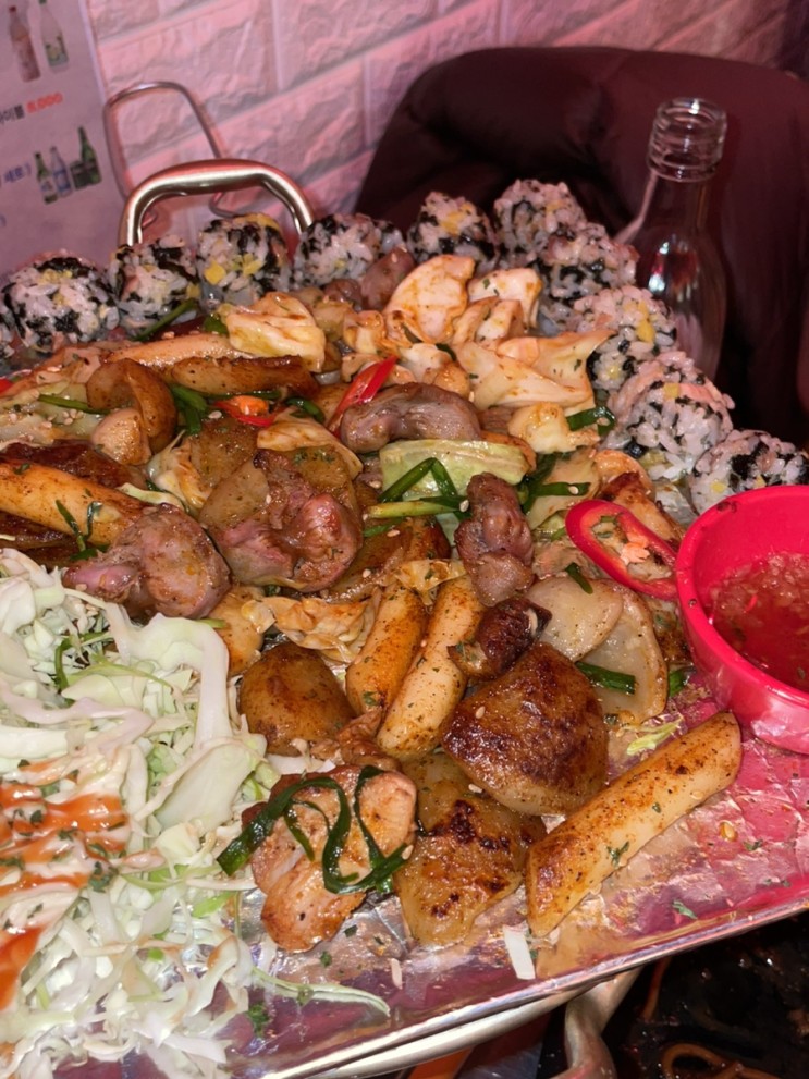 먹다, (잠실역 우기식당 방이점)