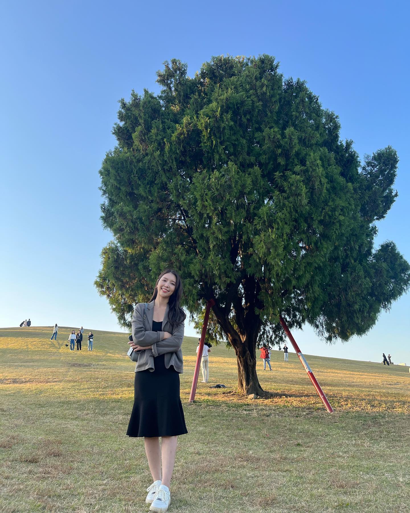 나홀로나무🌳
그리고 오다주운 꽃🌸