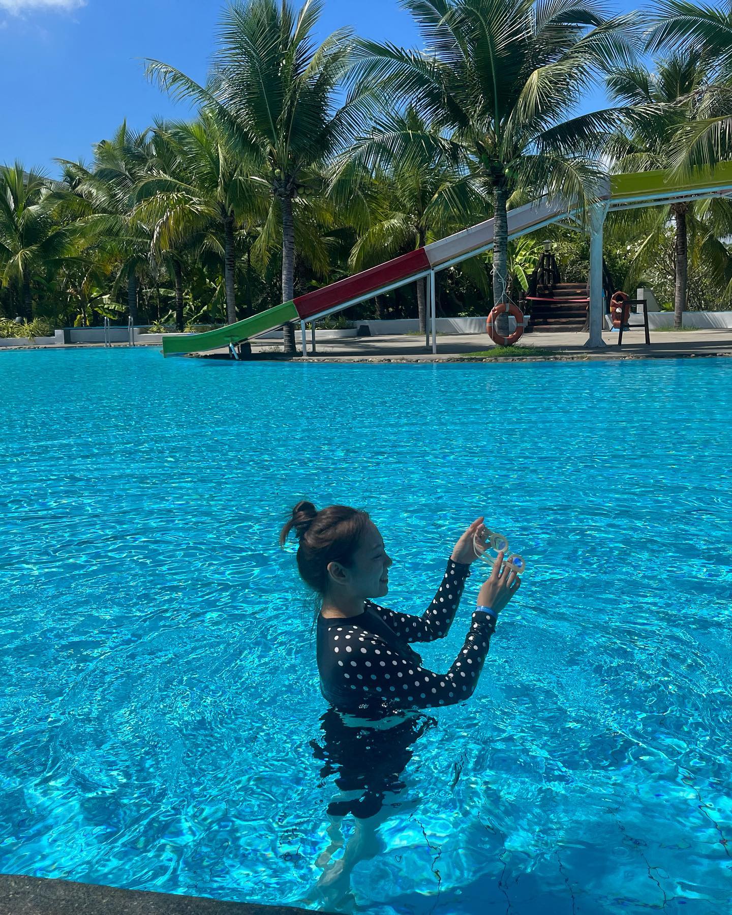여행 내내 물개마냥
호텔에서, 리조트에서, 바다에서 🏊‍♀️