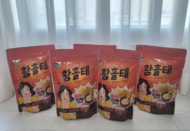 한번 먹으면 멈출 수 없는 황태스낵 "황홀태"