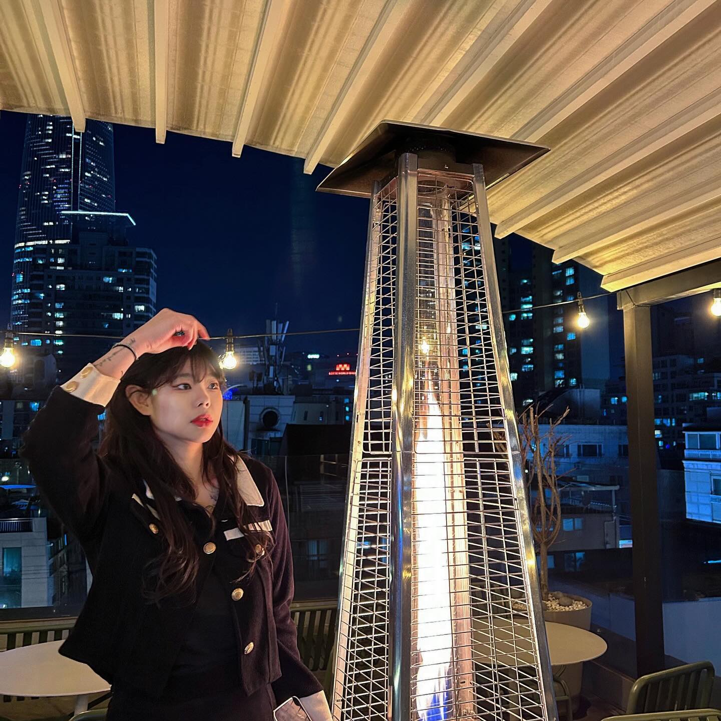 롯데타워 뷰 좀 야무지네🤭