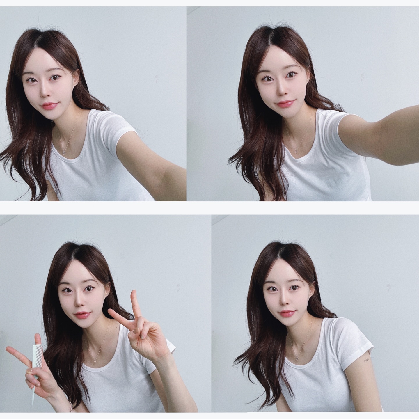 브이브이 크리스마스스

#셀카 #고데기