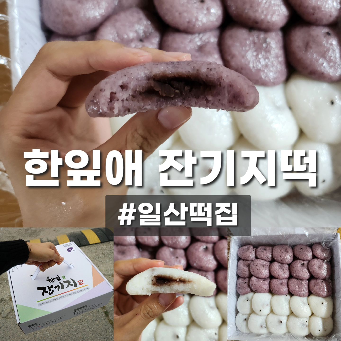 #협찬

풍동에 위치한 한잎애잔기지떡!

식사대용으로 잔기지떡을 자주 먹곤 하는데
일산에 잔기지떡 맛집이 있다고 해서
한번 방문해 봤어요👍🏻

백미, 흑미, 쑥, 옥수수
총 4가지 맛을 즐길 수 있는 떡집!
소화가 잘되는 막걸리 발효떡이라서
부모님선물용으로도 좋고 아이들 간식으로도 추천✨

쫄깃쫄깃~!
프라이팬에 버터 살짝 두르고 구워먹으면
겉바속촉 너무 맛있는 떡이에요!

#한잎애잔기지떡 #일산떡집 #일산답례떡 
#일산잔기지떡
