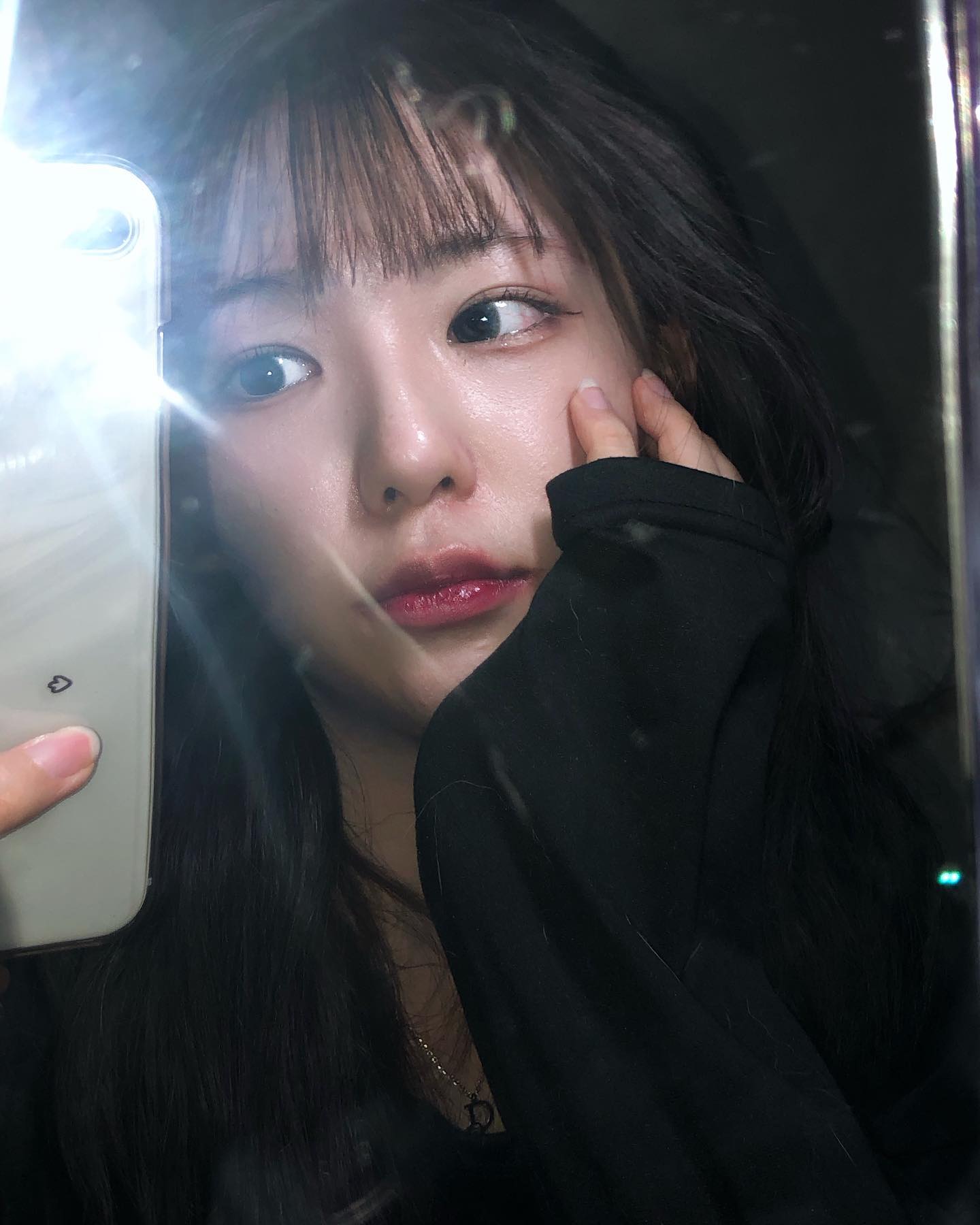 #거울샷