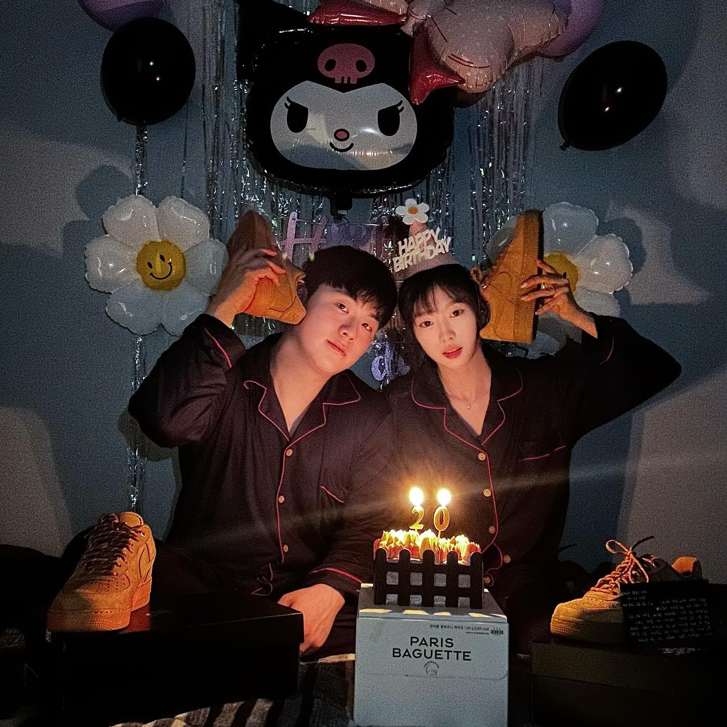 나의 20대 첫 생일에 있어줘서 고마워..💜💜