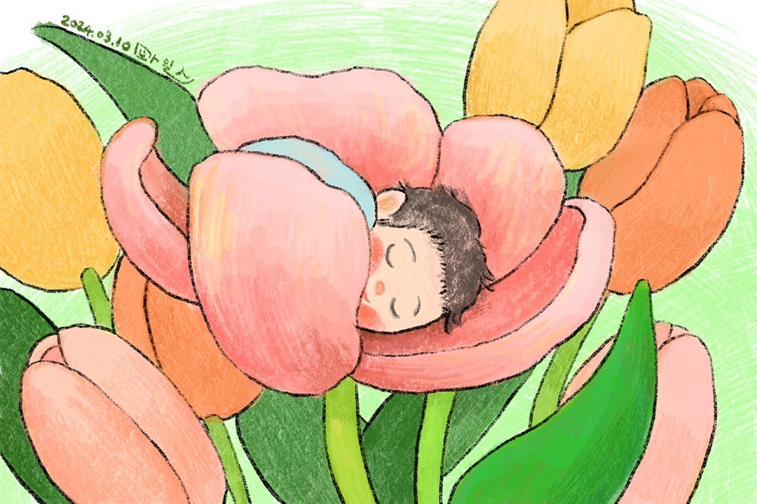 🌷튤립 속 작은 아기 요정

4월 강의 주제 <봄 꽃 요정같은 아이>

뱃 속의 아이가 주인공인 그림 엽서를 그리고 주차수 기록과 편지도 함께 적어보세요🫶

분당제일여성병원 4월 드로잉 수업에서 만나볼 수 있어요~!(태교가 아닌 산후에도 들으실 수 있어요👶)
.
.
.
#마일스일러스트 #태교미술 #아기그림 #문화센터