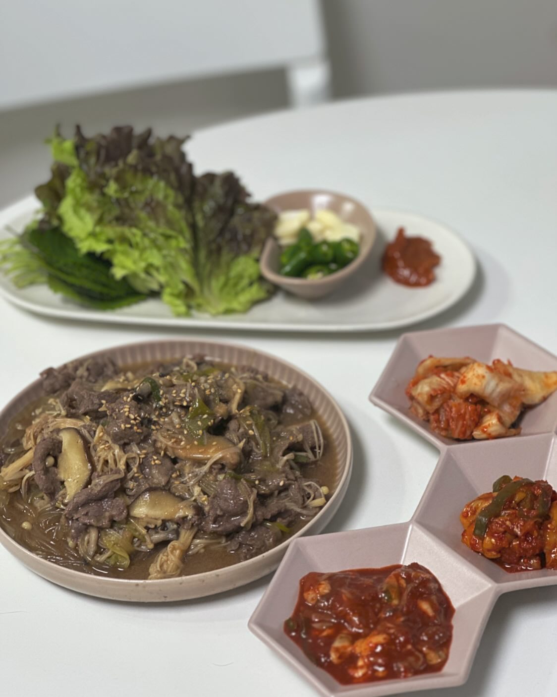 스키야키 남은 고기로 불고기 🤎

올해는 더더 맛있구 건강한피드
잔뜩잔뜩 올릴테니 기대해주세여( ˆ͈̑꒳ˆ͈̑ )੭♡