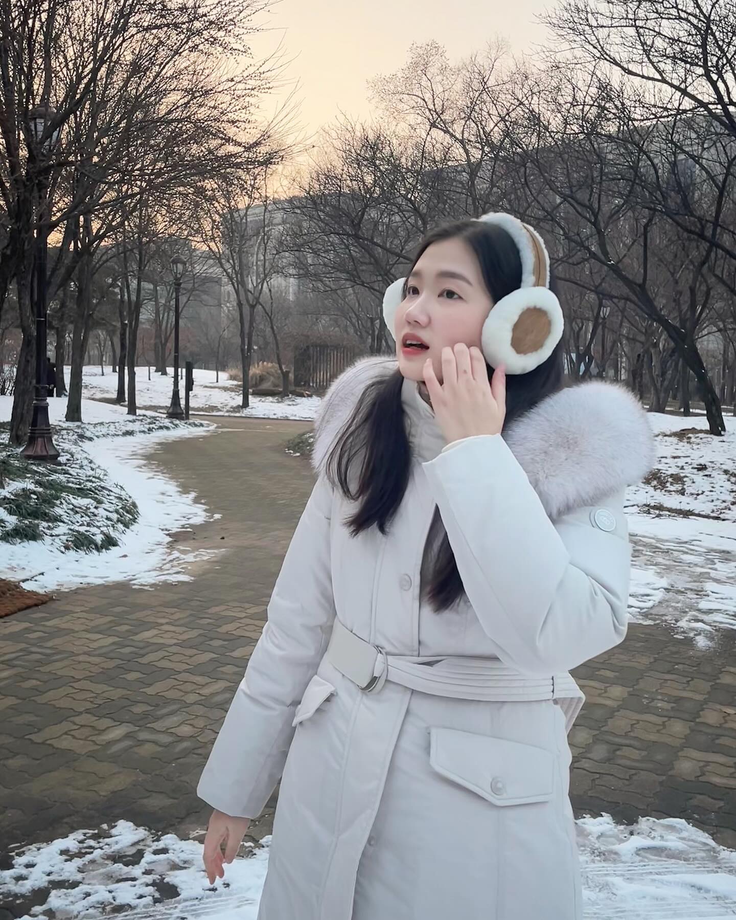 나도 눈 봐따⛄️