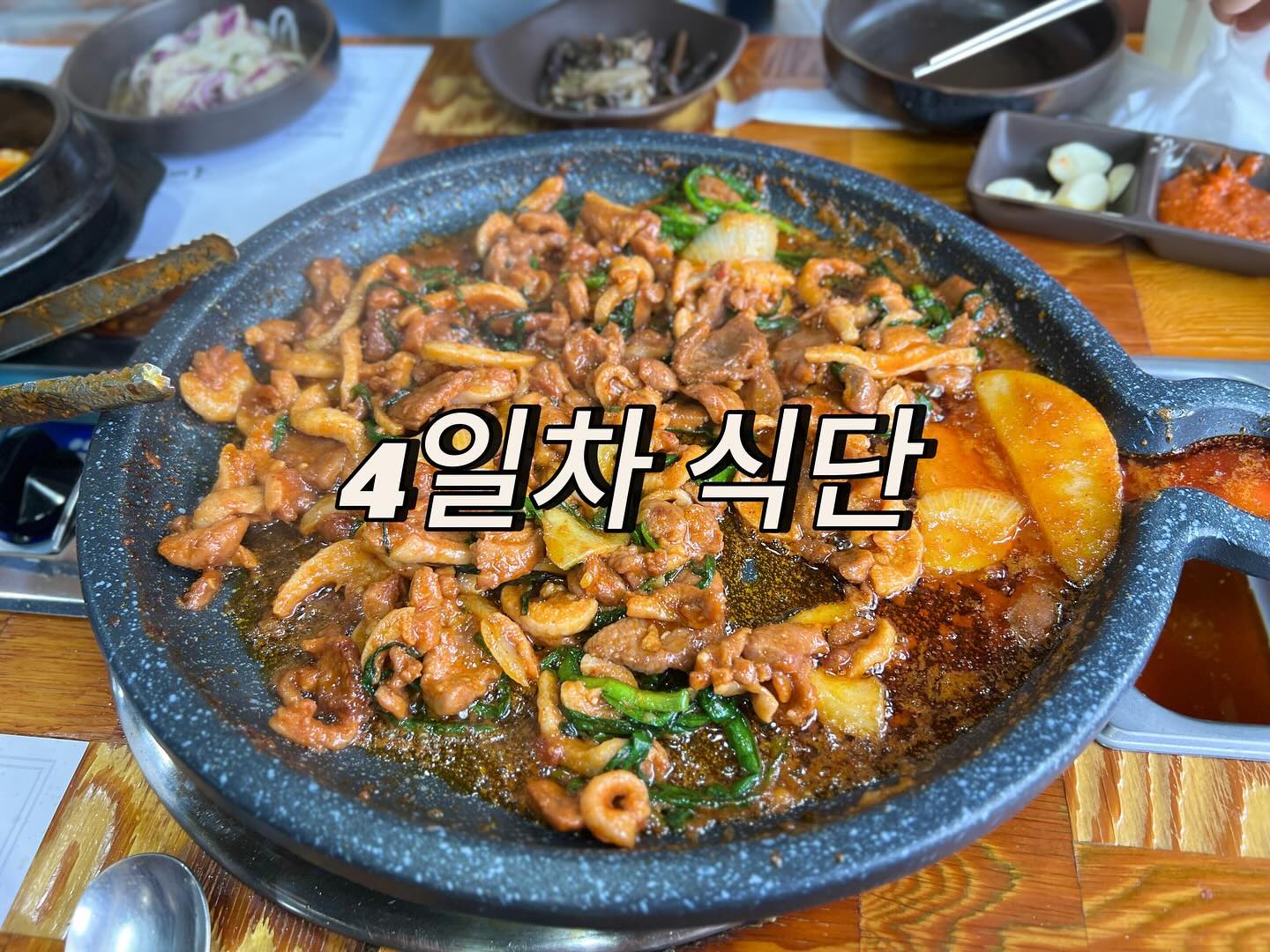 -4월 7일 #식단기록

16시간 공복 
아침 - 음양탕,영양제 
점심 - 아메리카노 한잔
저녁 - 오리주물럭+토종닭+볶음밥+소주1병

하루 늦은 식단기록. 
어제는 하나 데리고 기흥에 있는 애견 운동장 고고
유산소는 이걸로 대신 했지만… 
저녁 메뉴에 이성의 끈을 놓았……
다행인건지 소주는 한병만 마셨고 ? 
이마트 쇼핑으로 식후 운동 땡! 

토.일 주말동안 맥주 한캔. 소주 한병의 타격이 어마어마하다.
몸무게 2키로 찌움..^^ 젠장. 

#식단일기 #아가리어터 #다이어트식단 #은개뿔 #나자신과의싸움 #주말은실패