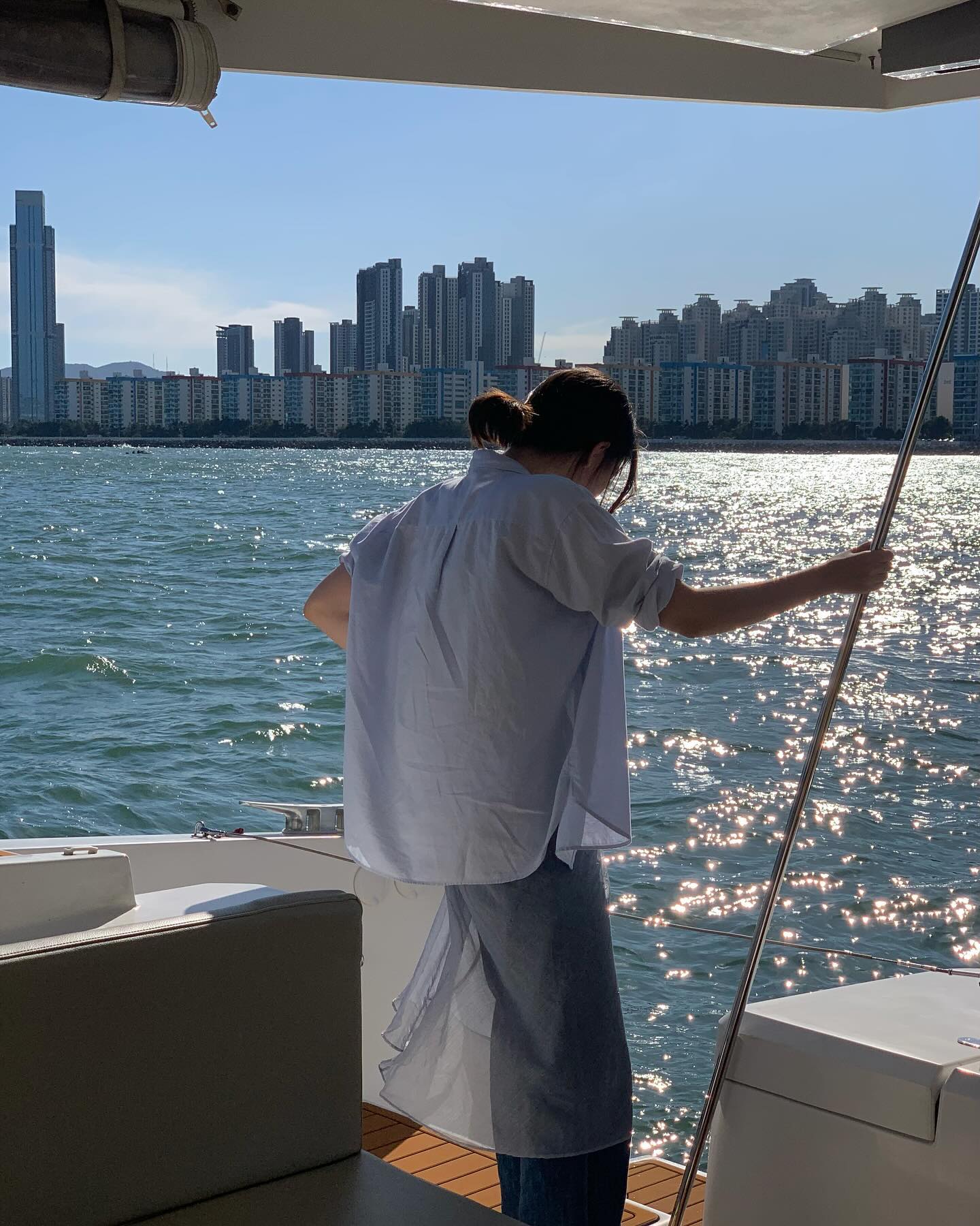 흰 천과 바람만 있다면 어디든 갈 수 있어 ･.｡.:* ⛵🪽