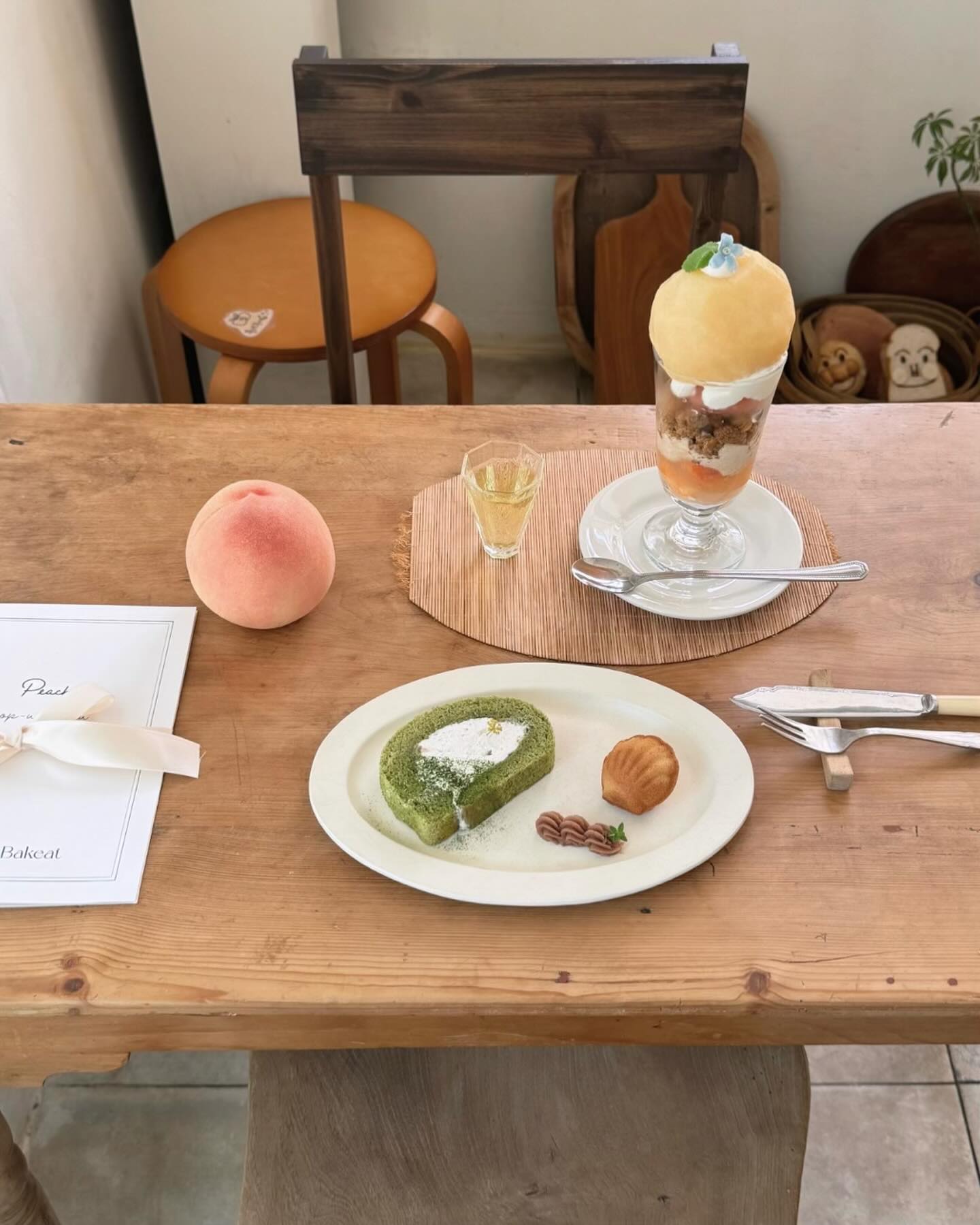 복숭아 팝업은 못 참지 🥹🍑🥹🍑

#복숭아파르페 #베이크샵하벳 #팝업