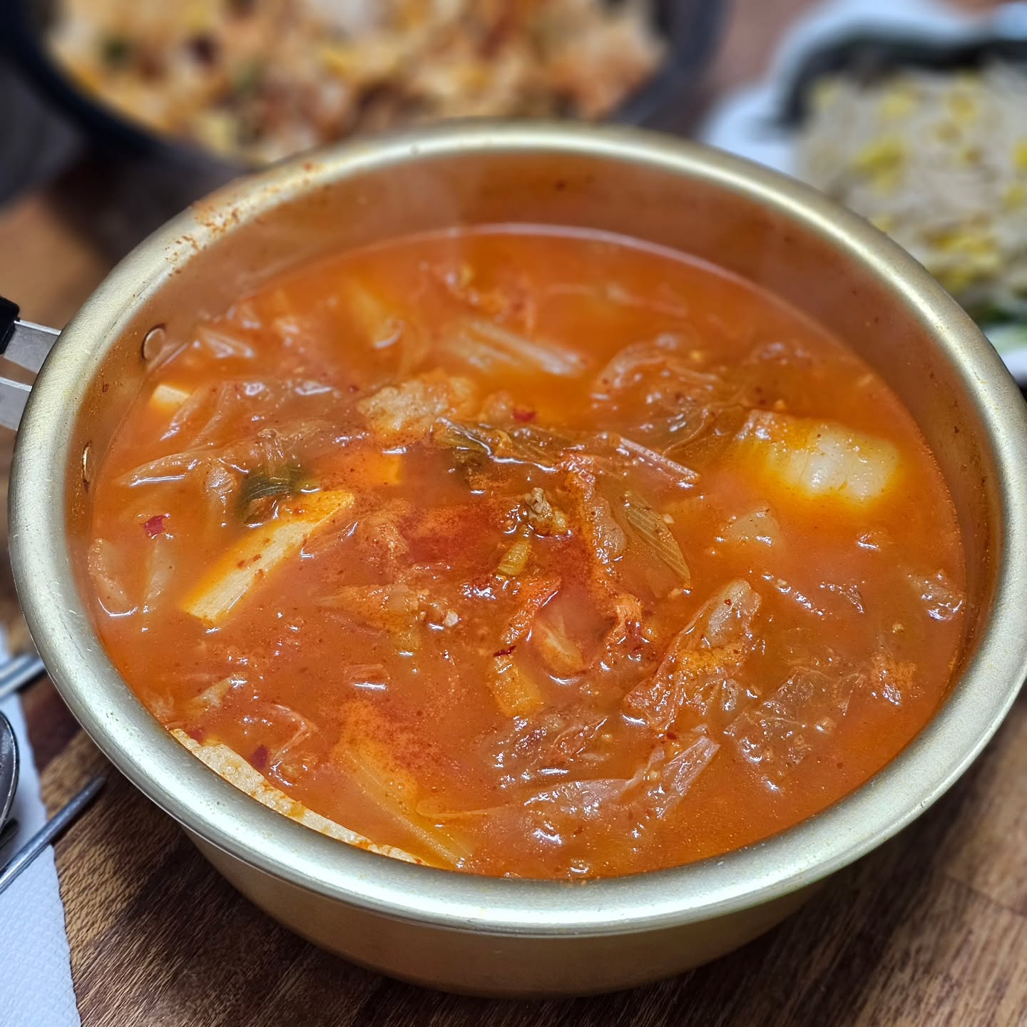#김치찌개 #계란말이 #두루찌개삼대 먹고싶다니 포장해줌ㅋㅋ 남친최고!