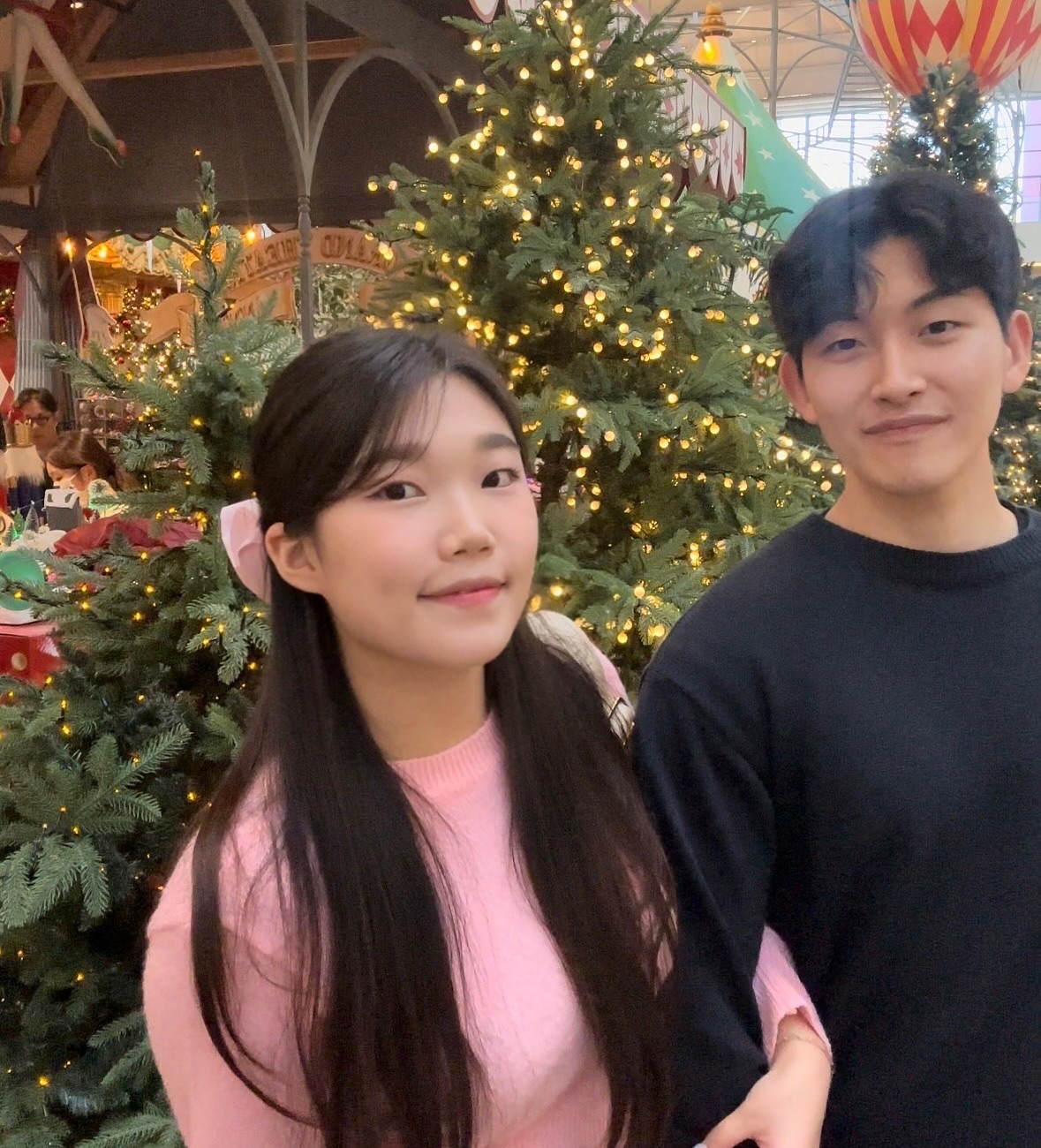 오빠랑 더현대 나들이 🎄❤️