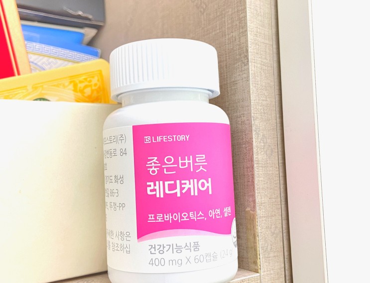 [여성 유산균] 라이프스토리 좋은버릇 레디케어