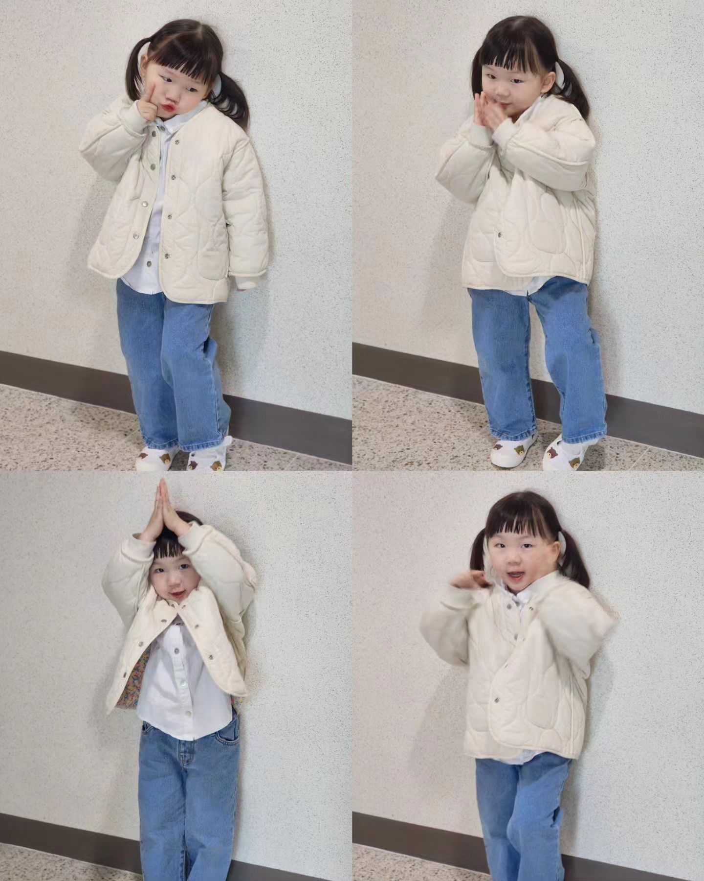 정원이의 재롱잔치 🫶

기대했던것 이상으로 너무 잘했어
엄마아빠는 어릴때 무대에서 울기도 했고
그 자리가 참 무서웠었던 기억이 있는데,
우리딸은 하나도 떨지 않고
재롱잔치가 끝나고 우리가 만났을때
"엄마 나는 무대위가 정말 좋아!" 라고 말하는 널보면서
부모와 자식은 또 다른 인격체라는걸 새삼 느끼게 되었단다

너무 우리 애가 기특했고 새로운 경험을 할 수 있었던 날
이 날을 위해 열심히 가르치시고 공간 의상 그 모든 것을 계획하시고
제공해주신 선생님이 너무 너무 고생 많으셨을 것 같다
이 어린이집은 정말 정말 최고다 !!
유치원 진학을 하긴 하지만 이 결정이 맞나?.. 싶을정도로 좋았던 어린이집
졸업 수료식까지 얼마 남지 않아서 너무 아쉽다

일로 너무 바빠 잘 챙겨드리지도 못했는데
꼭 따로 감사인사를 드려야겠다 🩷

#첫재롱잔치 #기특한내딸
#선생님고생많으셨어요 #사랑합니다

#맘소통 #맘소통맞팔 #부산맘 #부산맘일상 #43개월딸