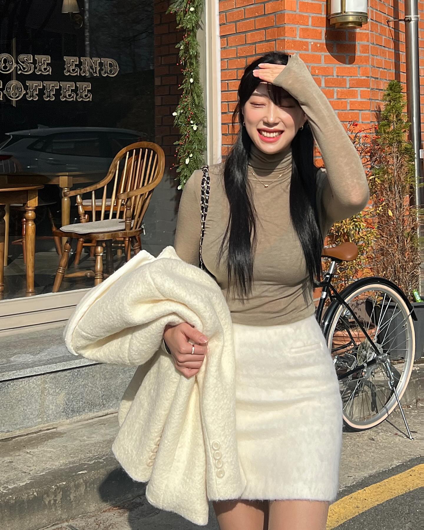 따뜻한 겨울 좋아 🍠❄️🤍