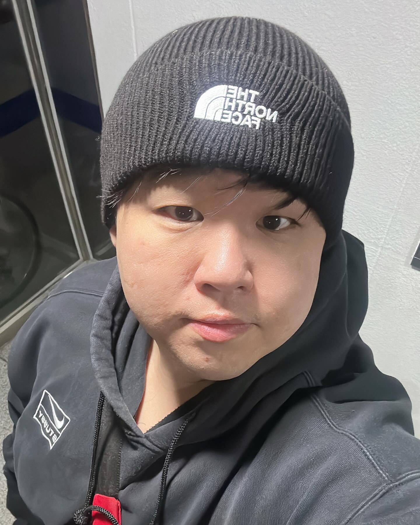 #얼빡샷
겨울에는 역시 비니가 최고 #노스페이스