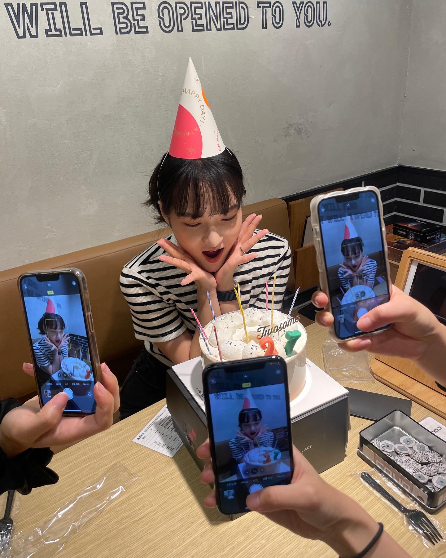 너무너무 오랜만에 만난 다섯명🫶🏻
예진이 우승까지 완벽했던 하루🥹