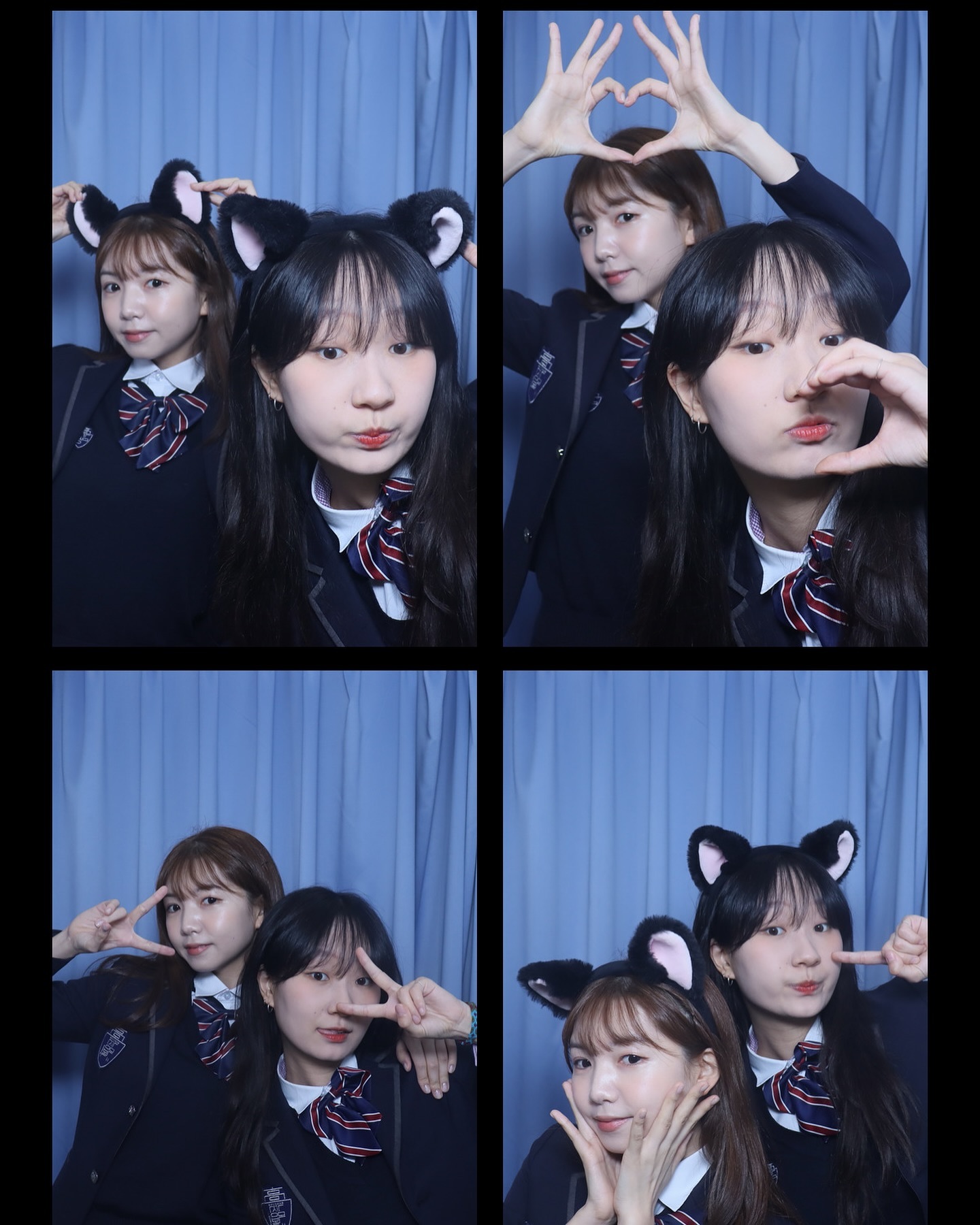 수업째고 에버랜드 와쪄여😖🖤 #감성교복