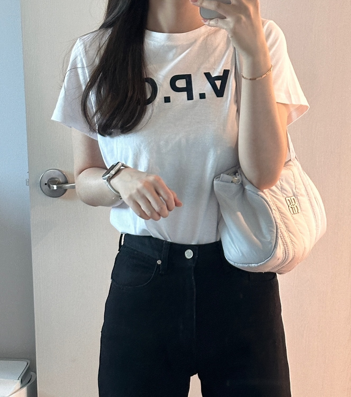 여름 반팔티 코디👕…