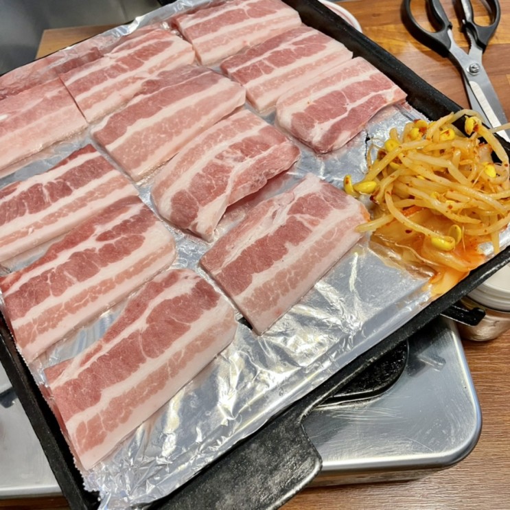 신중동맛집 문달식당에서 냉삼 먹고 왔어요