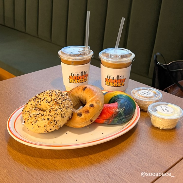 명동역 카페에서 만나는 정통 아메리칸 뉴욕 베이글, 어바웃 베이글 🥯