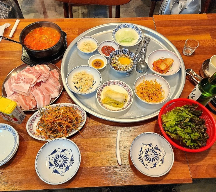 신중동냉삼맛집 : 푸짐하고 맛있는 냉삼맛집 문달식당!